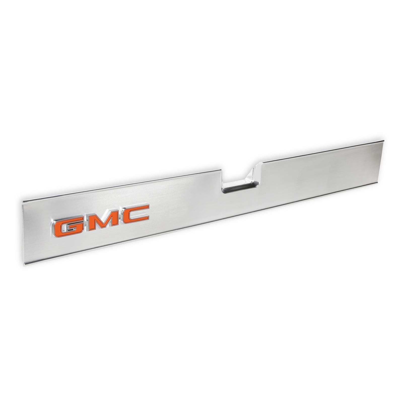 Brothers Trucks Tailgate Panels 04-561 Tail Gate Trim, 1973-1980 C/K GMC Tail Gate Panel, Brushed Aluminum, Each thumbnail 3