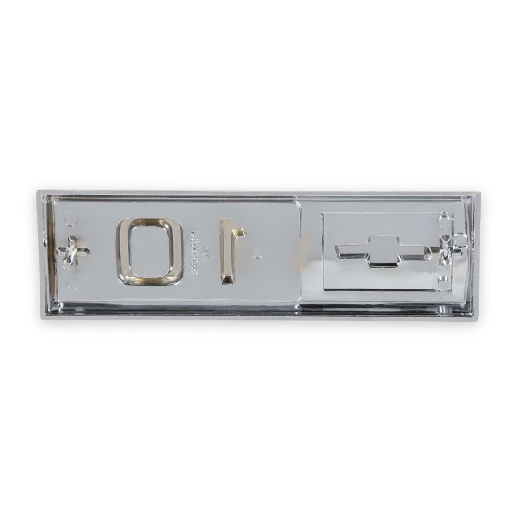 Brothers Trucks Emblems 04-570 Emblems, Fender, Chrome/Red/Blue, 10 Logo, Chevy, Pair thumbnail 5