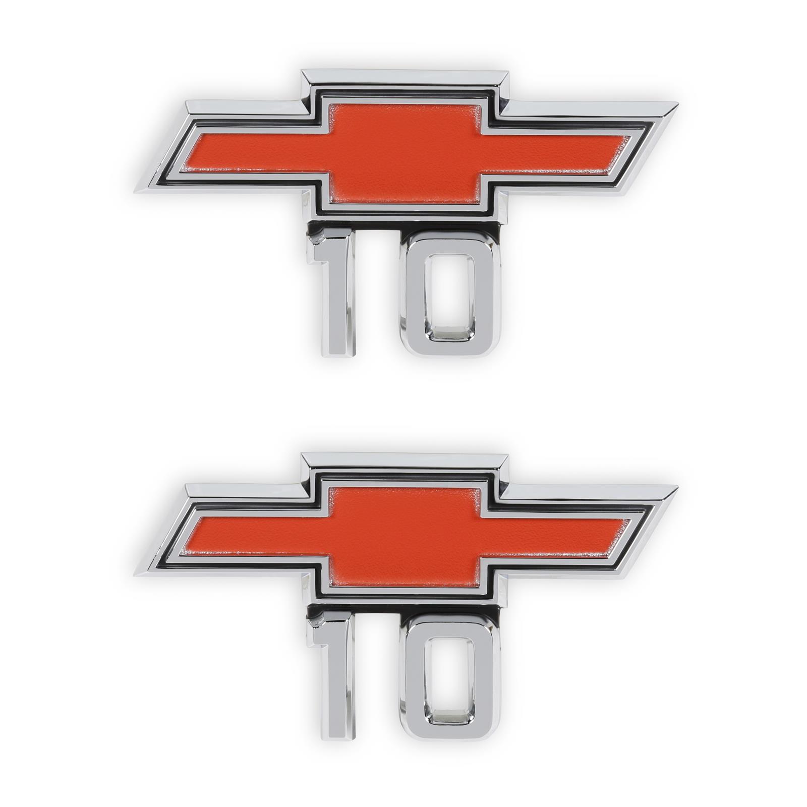Brothers Trucks Emblems 04-574 Emblem, 1967-1968 C/K 10 Fender Emblem Pair thumbnail 2