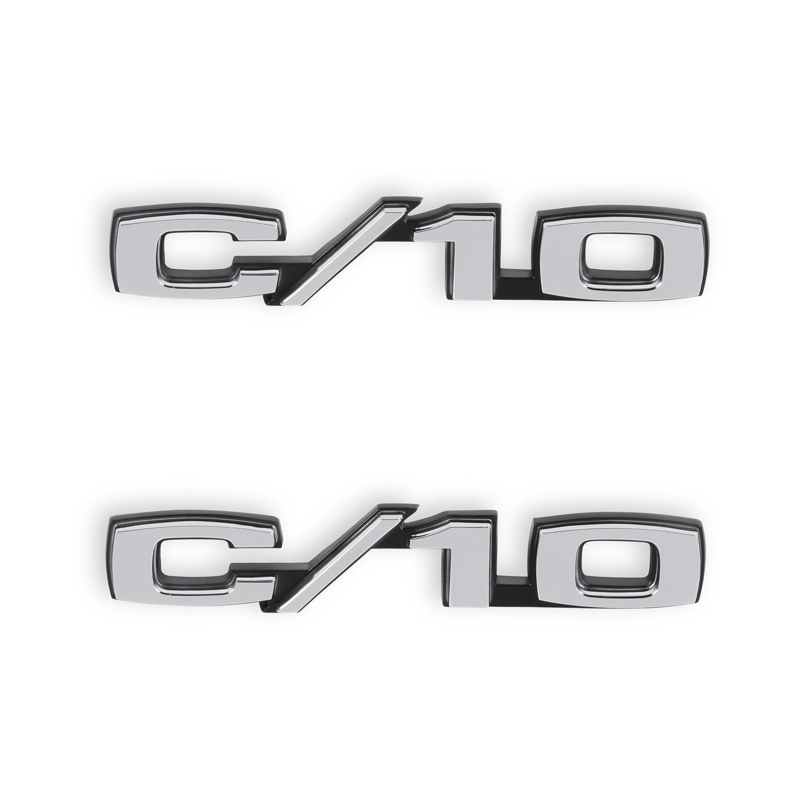 Brothers Trucks Emblems 04-580 Emblem, 1969-1970 C/K C/10 Fender Emblem Pair thumbnail 2
