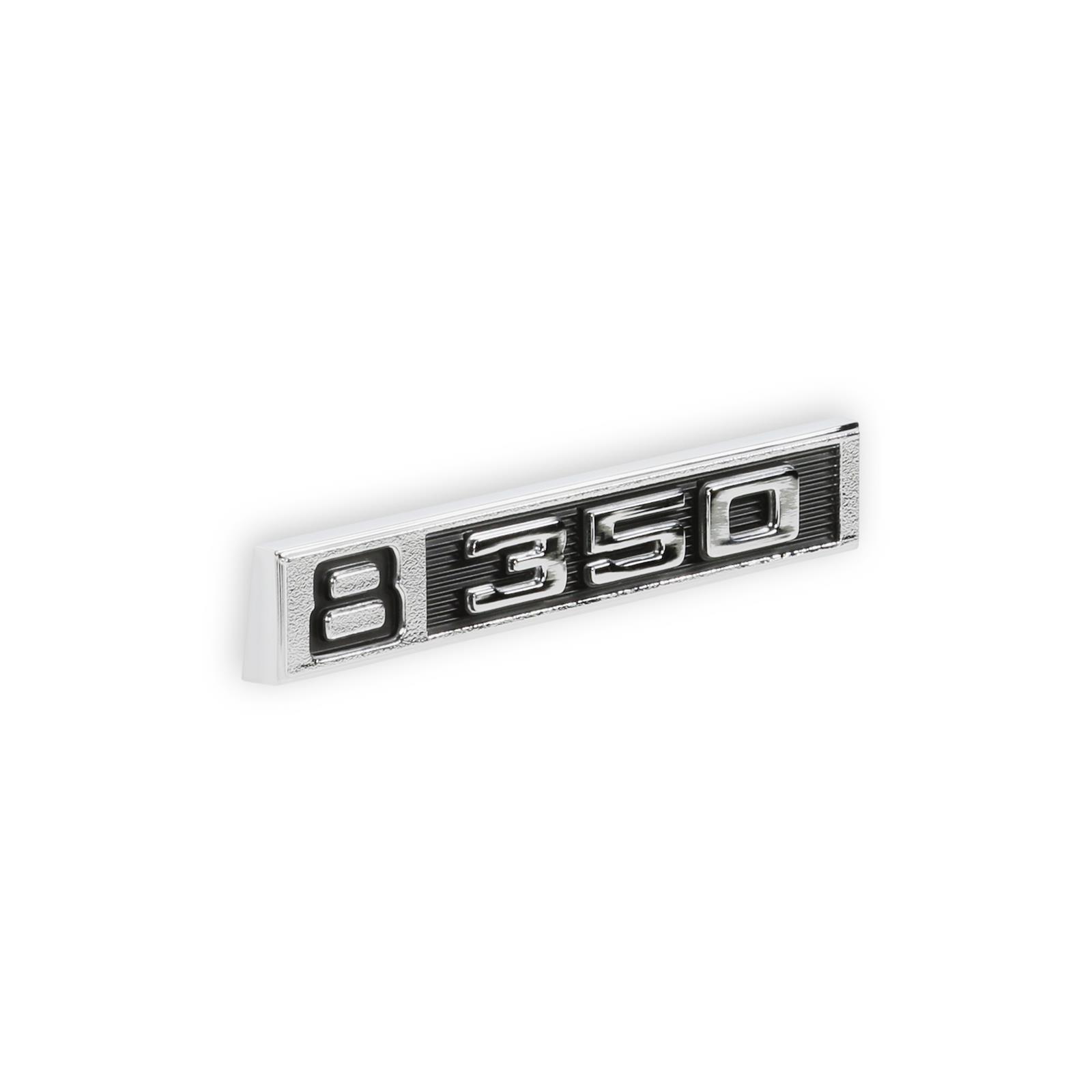 Brothers Trucks Emblems 04-581 Emblem, 1969-1972 C/K 8/350 Fender Emblem Pair thumbnail 3