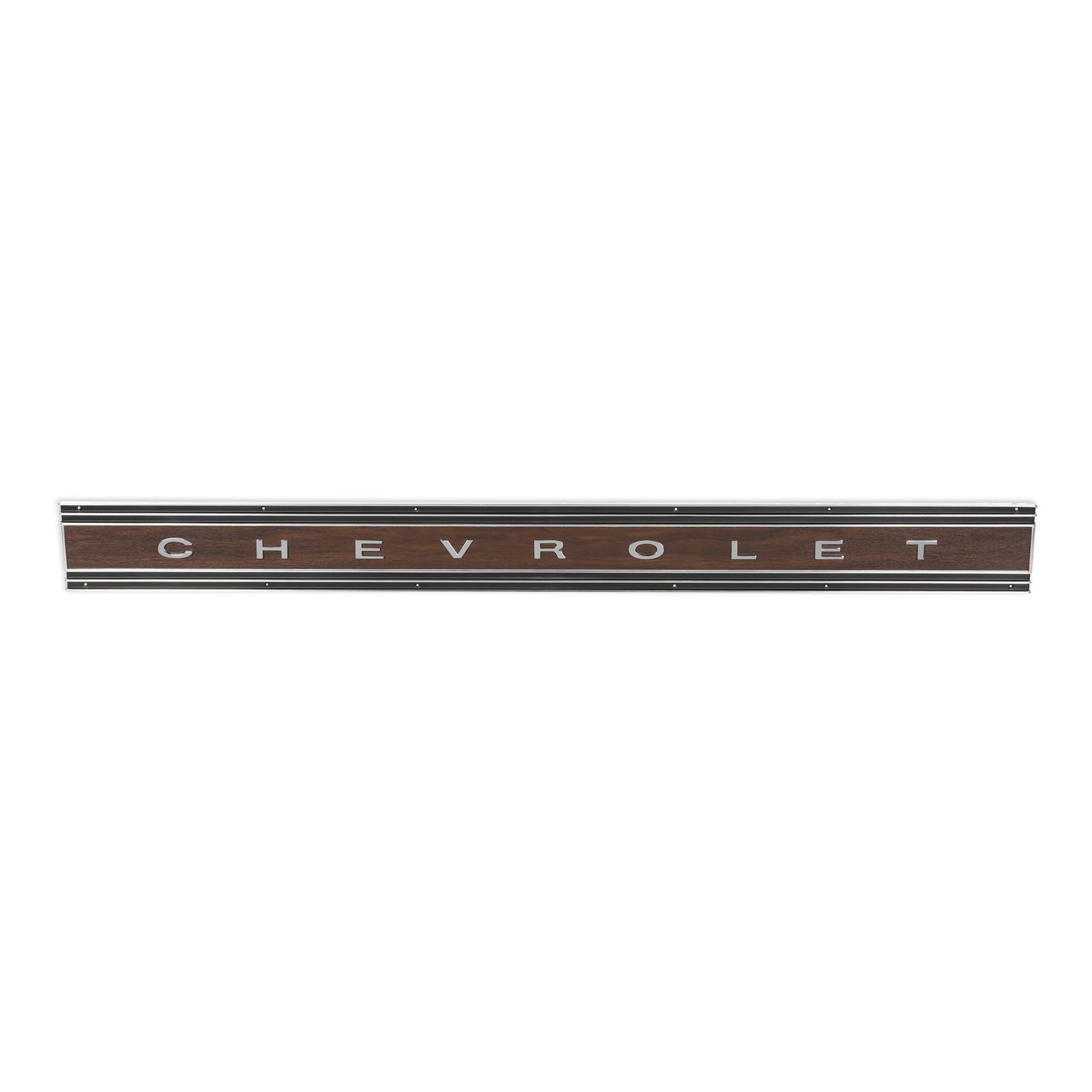 Brothers Trucks Tailgate Panels 04-588 Tail Gate Trim, 1969-1972 C/K Chevy Tail Gate Panel, Wood Grain, Each thumbnail 7