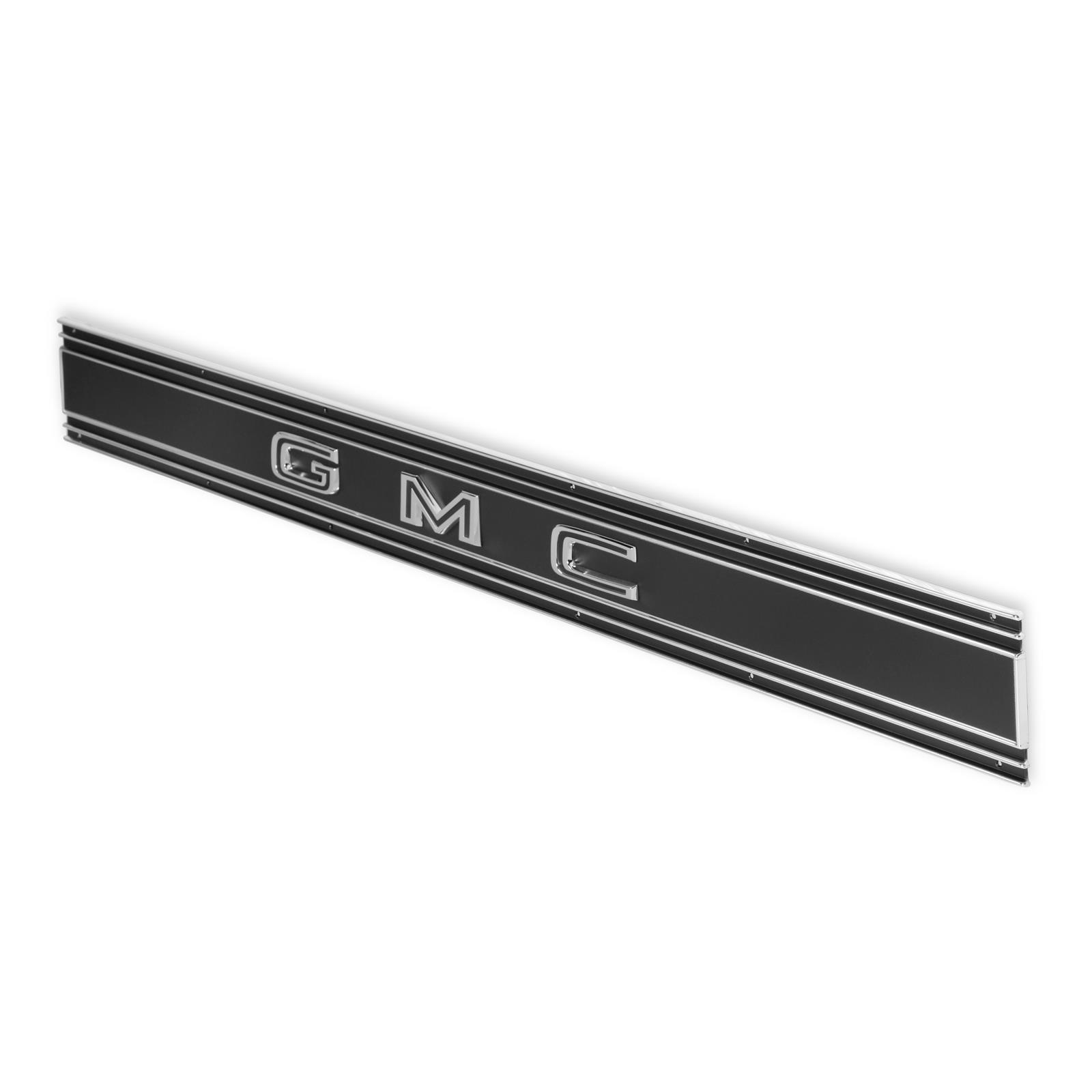 Brothers Trucks Tailgate Panels 04-594 Tail Gate Trim, 1969-1972 GMC Tail Gate Panel, Black, Each thumbnail 3