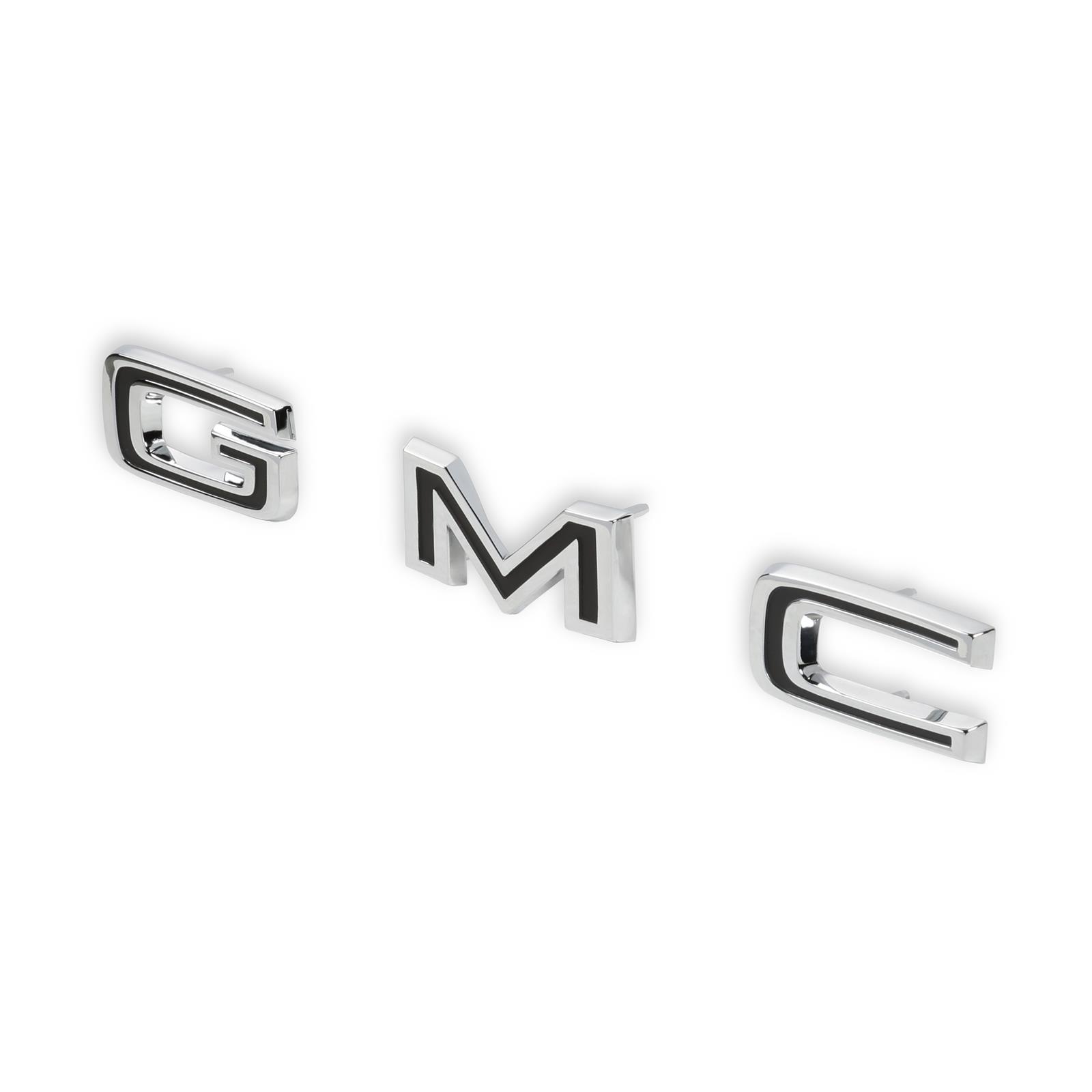 Brothers Trucks Emblems 04-596 Hood Letters, 1968-1972 C/K Gmc Hood Letter Set thumbnail 3