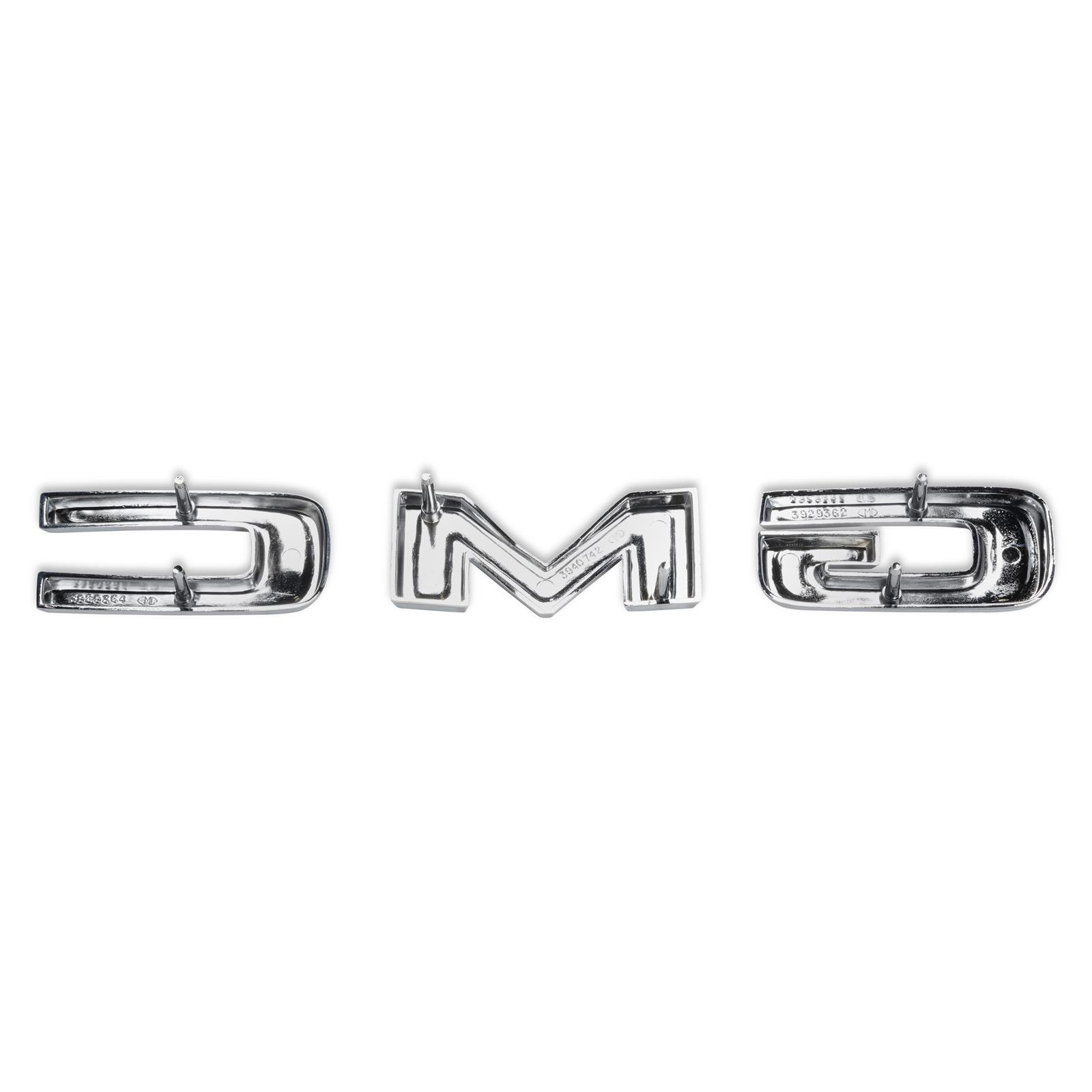Brothers Trucks Emblems 04-596 Hood Letters, 1968-1972 C/K Gmc Hood Letter Set thumbnail 2