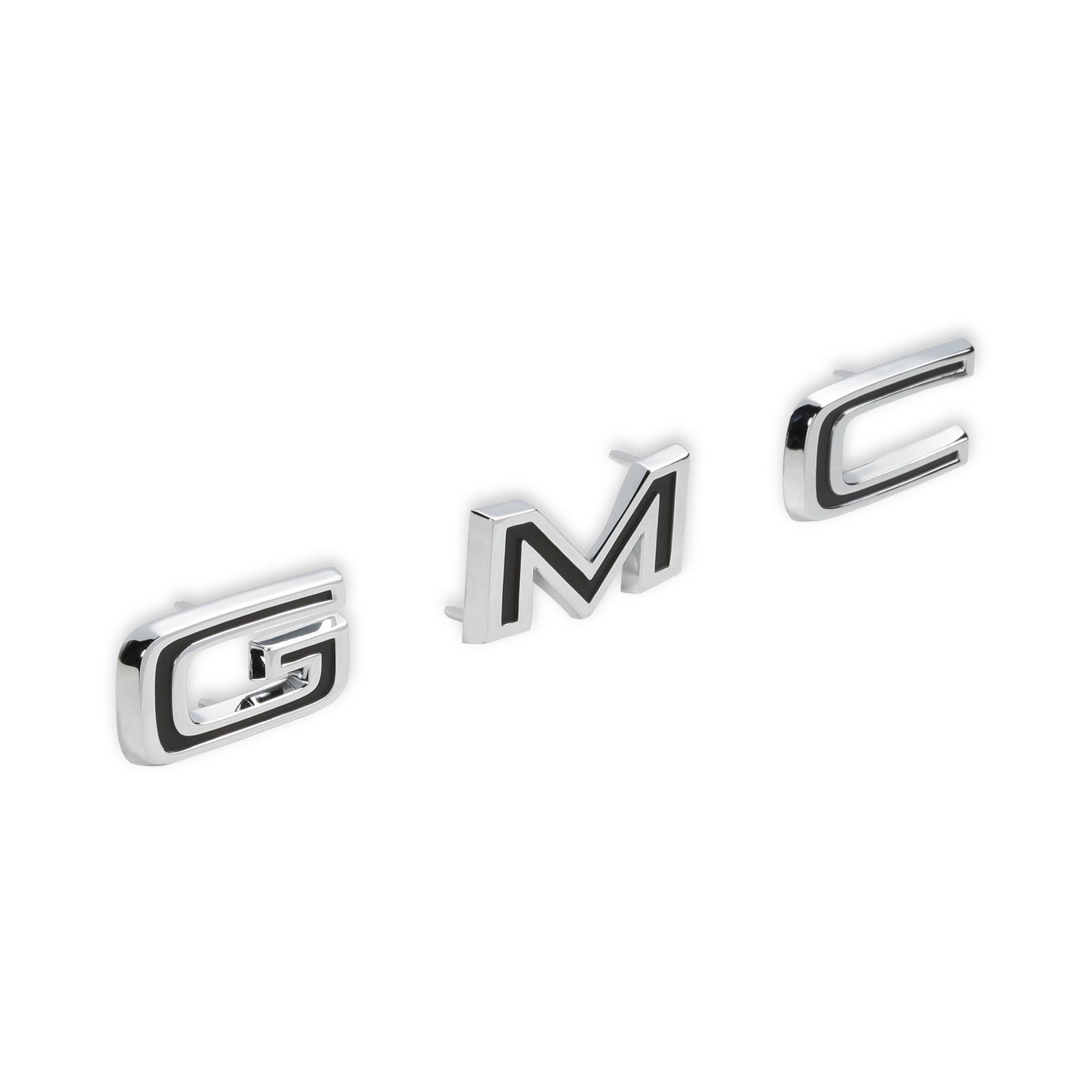 Brothers Trucks Emblems 04-596 Hood Letters, 1968-1972 C/K Gmc Hood Letter Set thumbnail 4