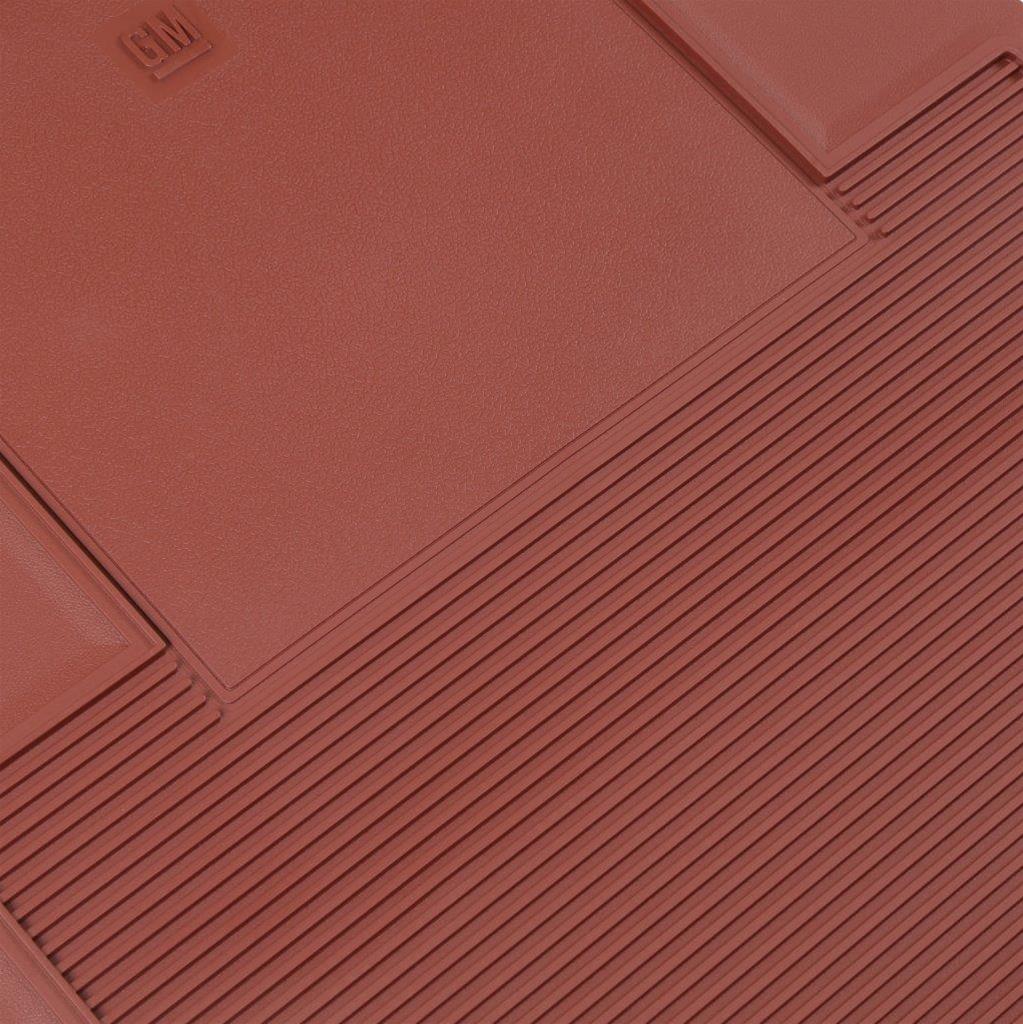 Brothers Trucks Floor Mats 05-100MN Mats, Classic Truck, Front Seat, PVC Rubber, Marroon, Chevy, GMC, Pair thumbnail 6