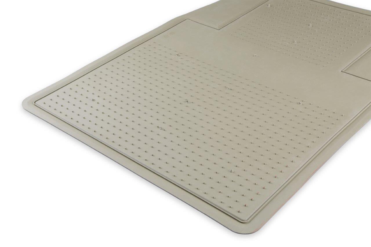 Brothers Trucks Floor Mats 05-100TN Mats, PVC Rubber, Chevy GMC, Front, Tan, Pair thumbnail 3