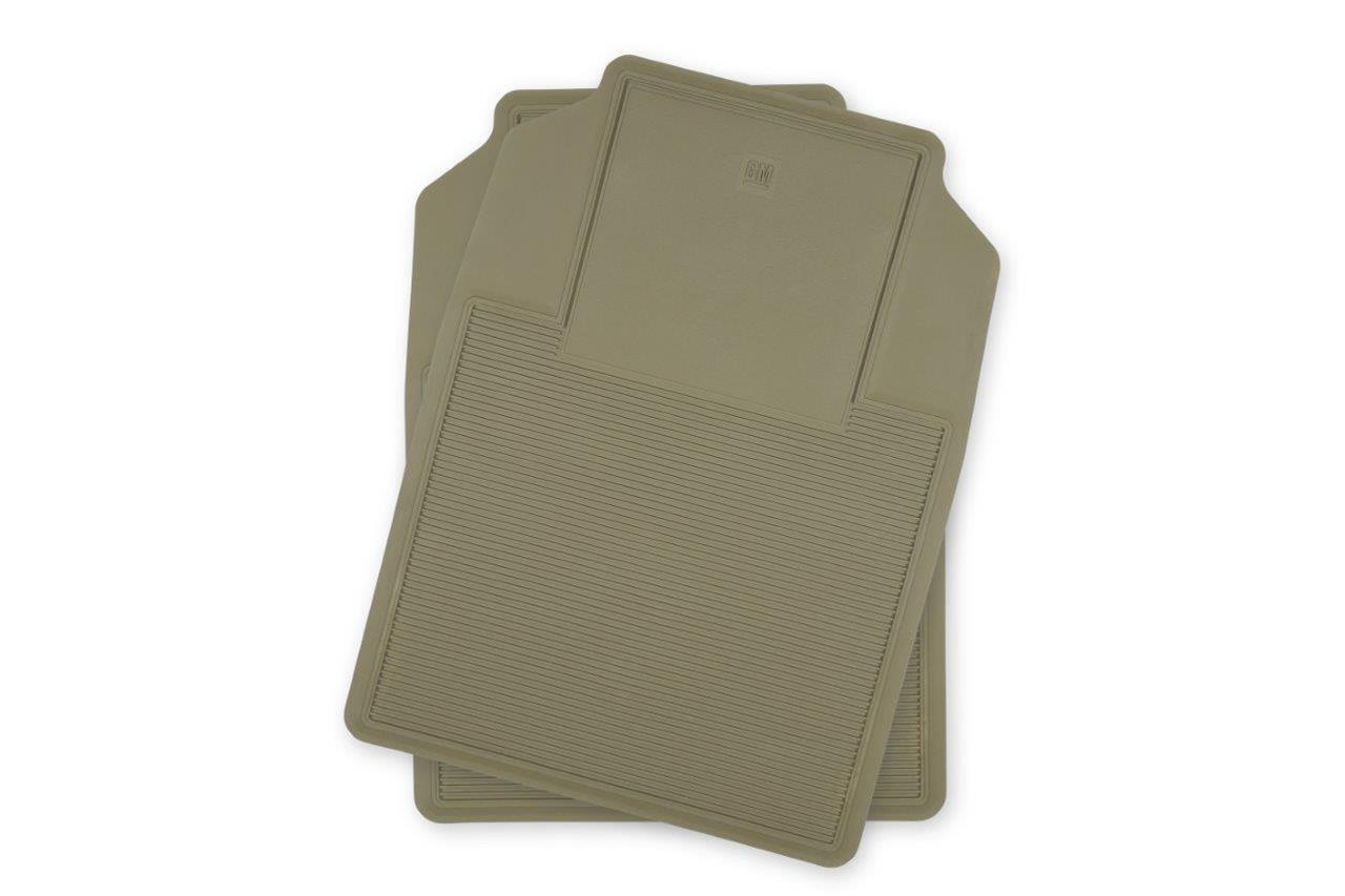Brothers Trucks Floor Mats 05-100TN Mats, PVC Rubber, Chevy GMC, Front, Tan, Pair thumbnail 5
