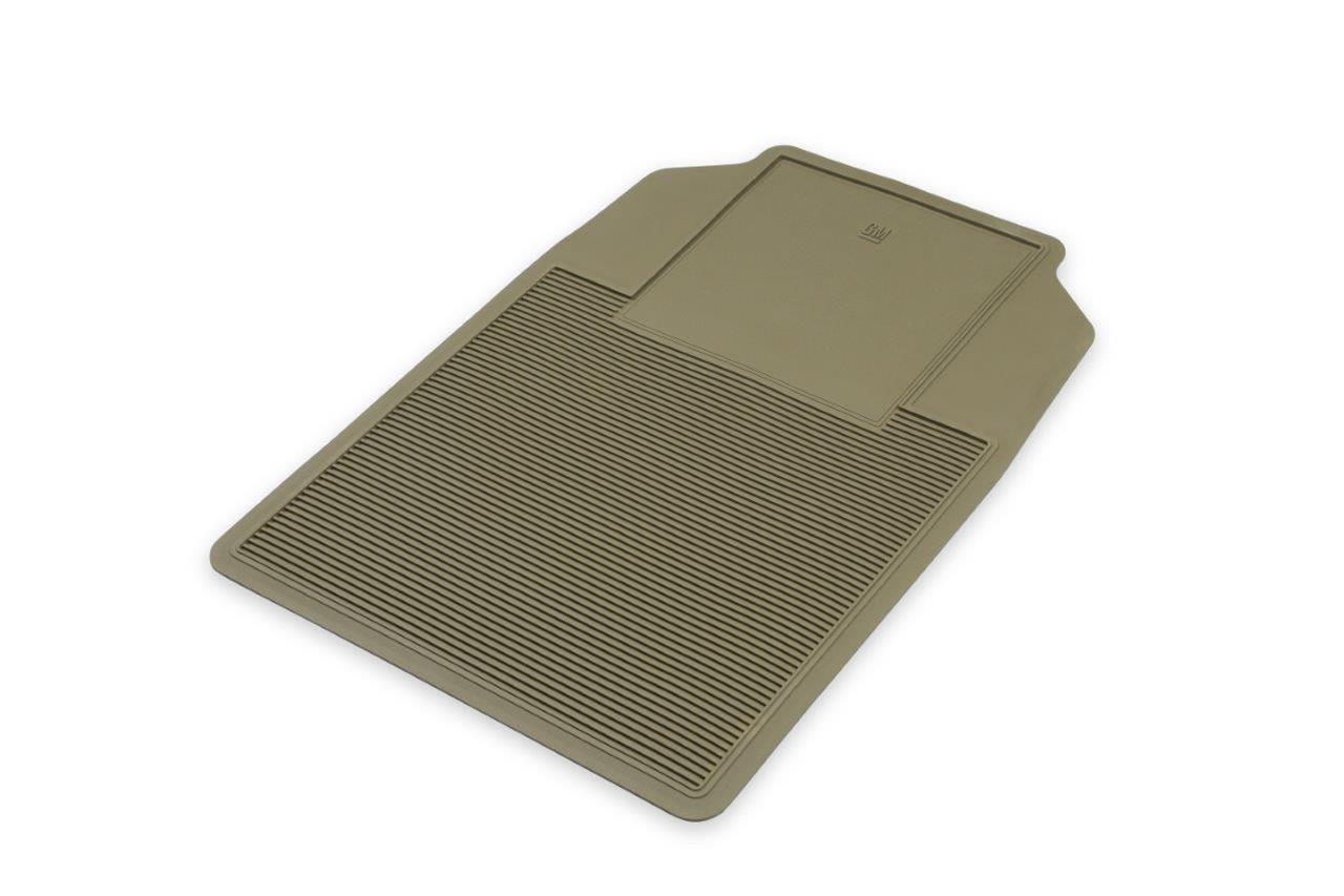 Brothers Trucks Floor Mats 05-100TN Mats, PVC Rubber, Chevy GMC, Front, Tan, Pair thumbnail 2