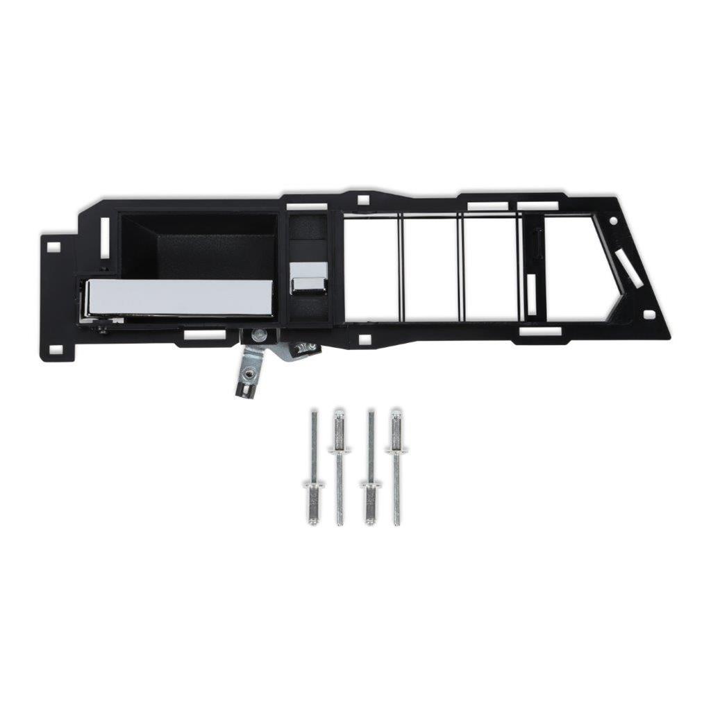 Brothers Trucks GMT400 Inside Door Handles 05-128 Handle, Interior, Plastic, Chrome, Front, Left, Driver Side, Chevrolet, GMC, Each thumbnail 8
