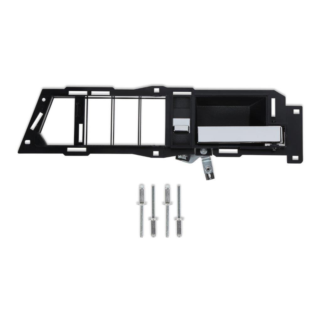 Brothers Trucks GMT400 Inside Door Handles 05-129 Handle, Interior, Plastic, Chrome, Front, Right, Passenger Side, Chevrolet, GMC, Each thumbnail 8