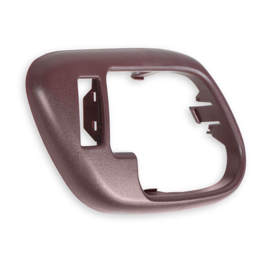 Brothers Trucks GMT400 Inside Door Handle Bezels 05-140 Interior Bezel, Maroon, Plastic, Left, Driver Side, Front, With Power Lock Hole, Each thumbnail 2