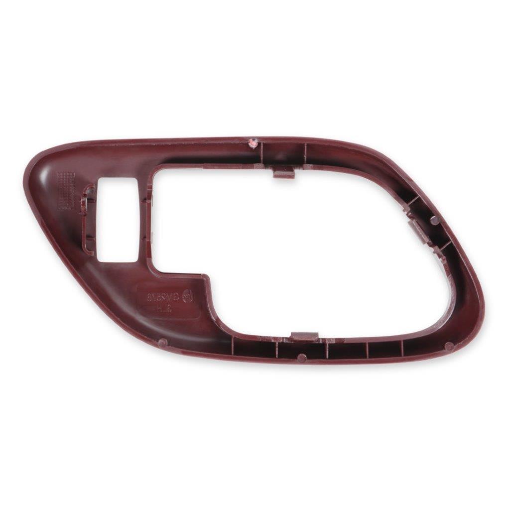 Brothers Trucks GMT400 Inside Door Handle Bezels 05-141 Interior Bezel, Maroon, Plastic, Right, Passenger Side, Front, With Power Lock Hole, Each thumbnail 5