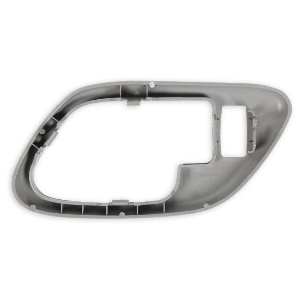Brothers Trucks GMT400 Inside Door Handle Bezels 05-142 Interior Bezel, Charcoal, Plastic, Left, Driver Side, Front, With Power Lock Hole, Each thumbnail 5