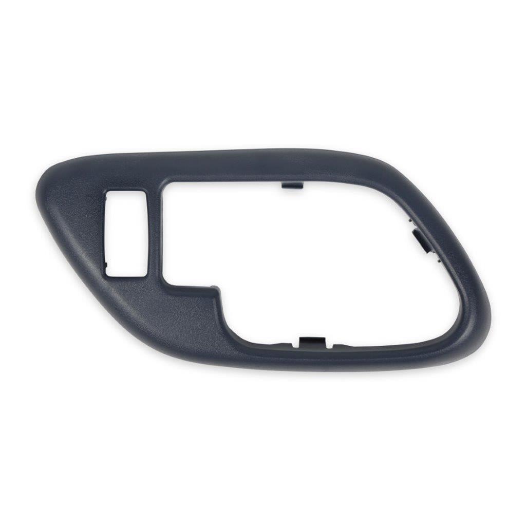 Brothers Trucks GMT400 Inside Door Handle Bezels 05-144 Interior Bezel, Blue, Plastic, Left, Driver Side, Front, With Power Lock Hole, Each thumbnail 4