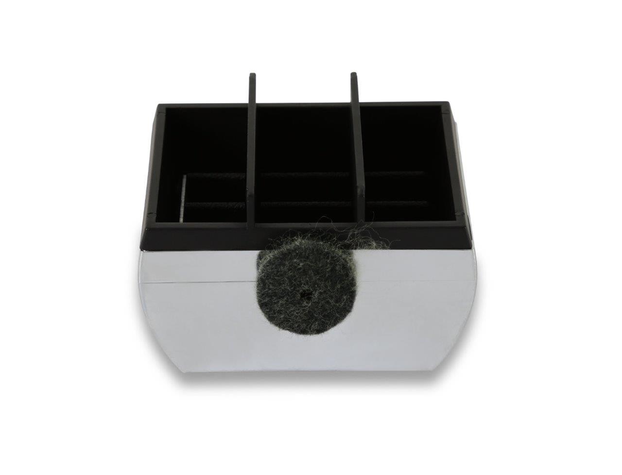 Brothers Trucks Air Vent Outlets 05-157 Dash Outlet, Square, Plastic, Black and Chrome, Driver Side, Chevy, GMC, Each