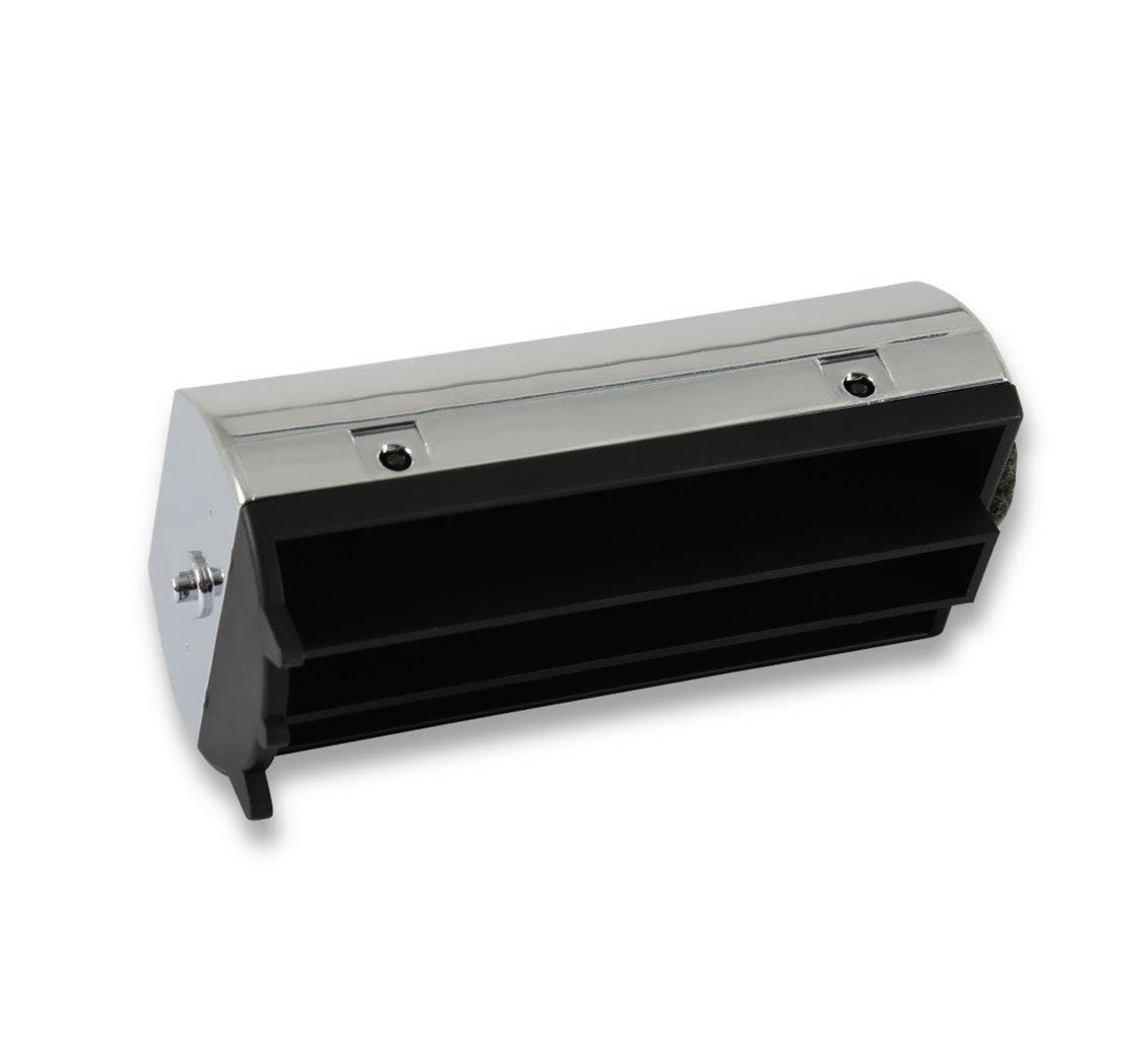 Brothers Trucks Air Vent Outlets 05-161 Dash Outlet, Rectangular, Plastic, Black and Chrome, Passenger Side, Chevy, GMC, Each thumbnail 5