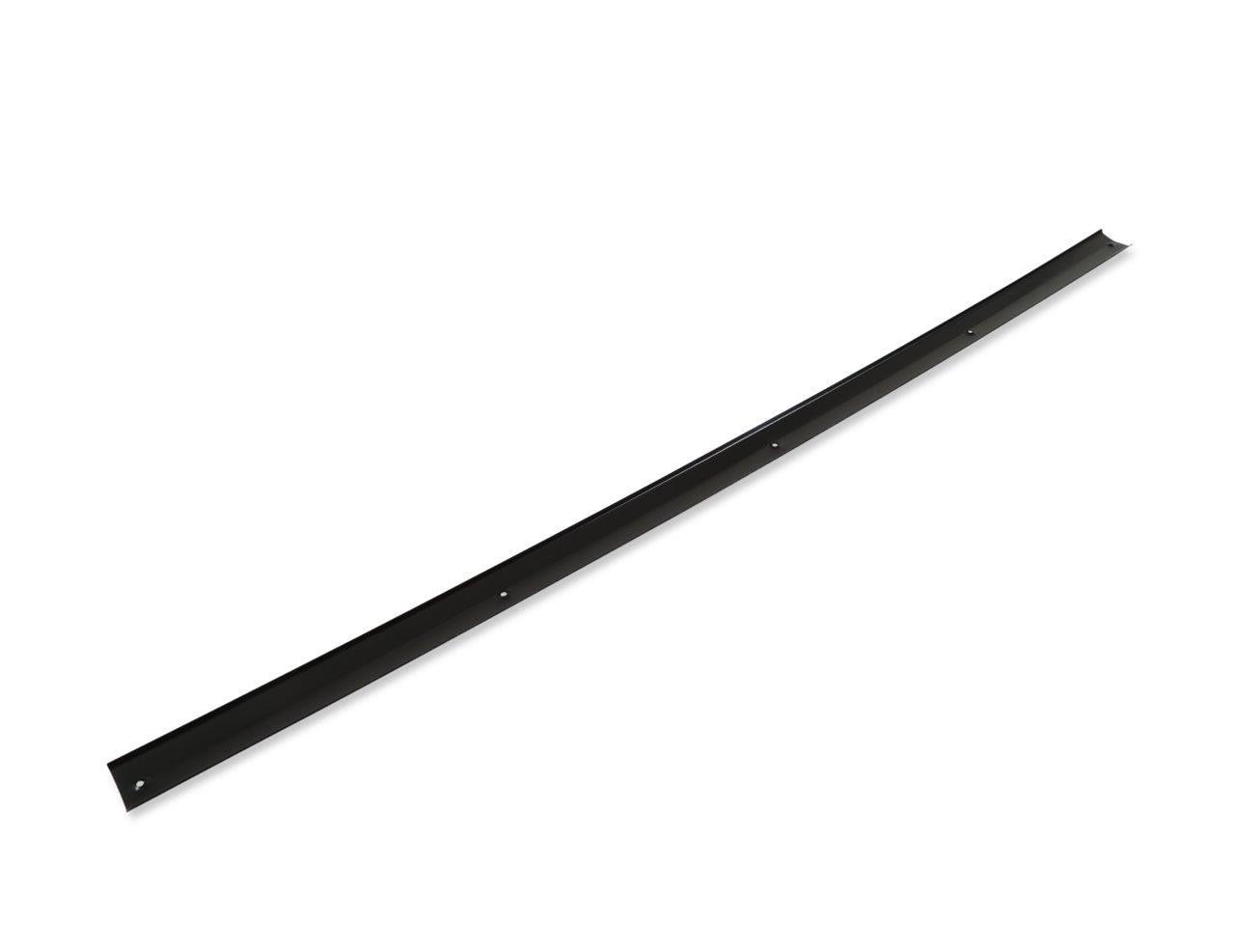 Brothers Trucks Window Moldings 05-165 Rear Windshield Molding, Lower, Steel, Black, Chevy, GMC, Each