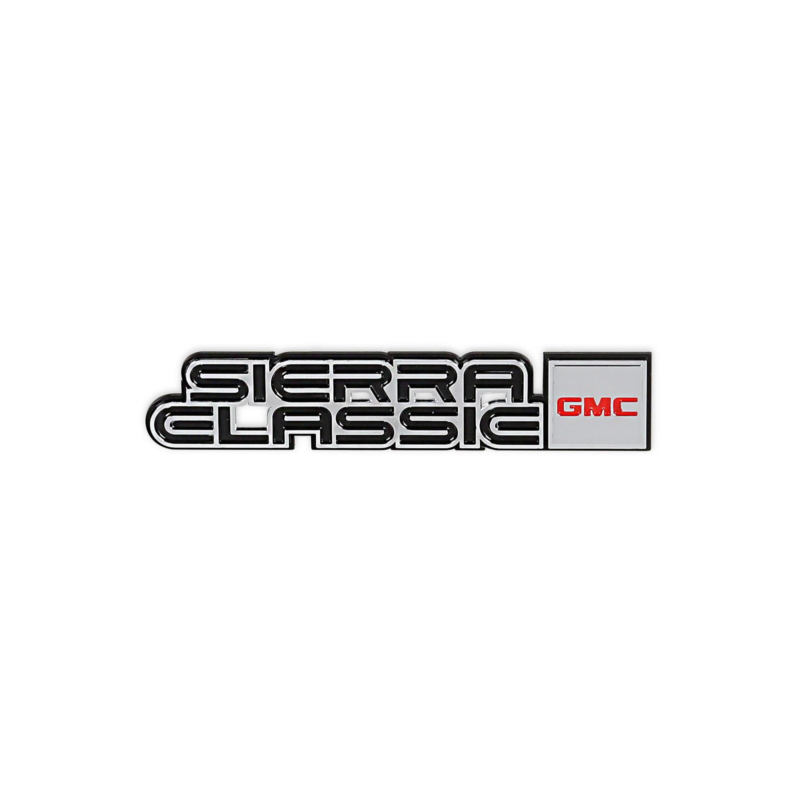 Brothers Trucks Emblems 05-192 Emblem, 1981-87 C/K Gmc Sierra Classic Dsh Emblm thumbnail 3