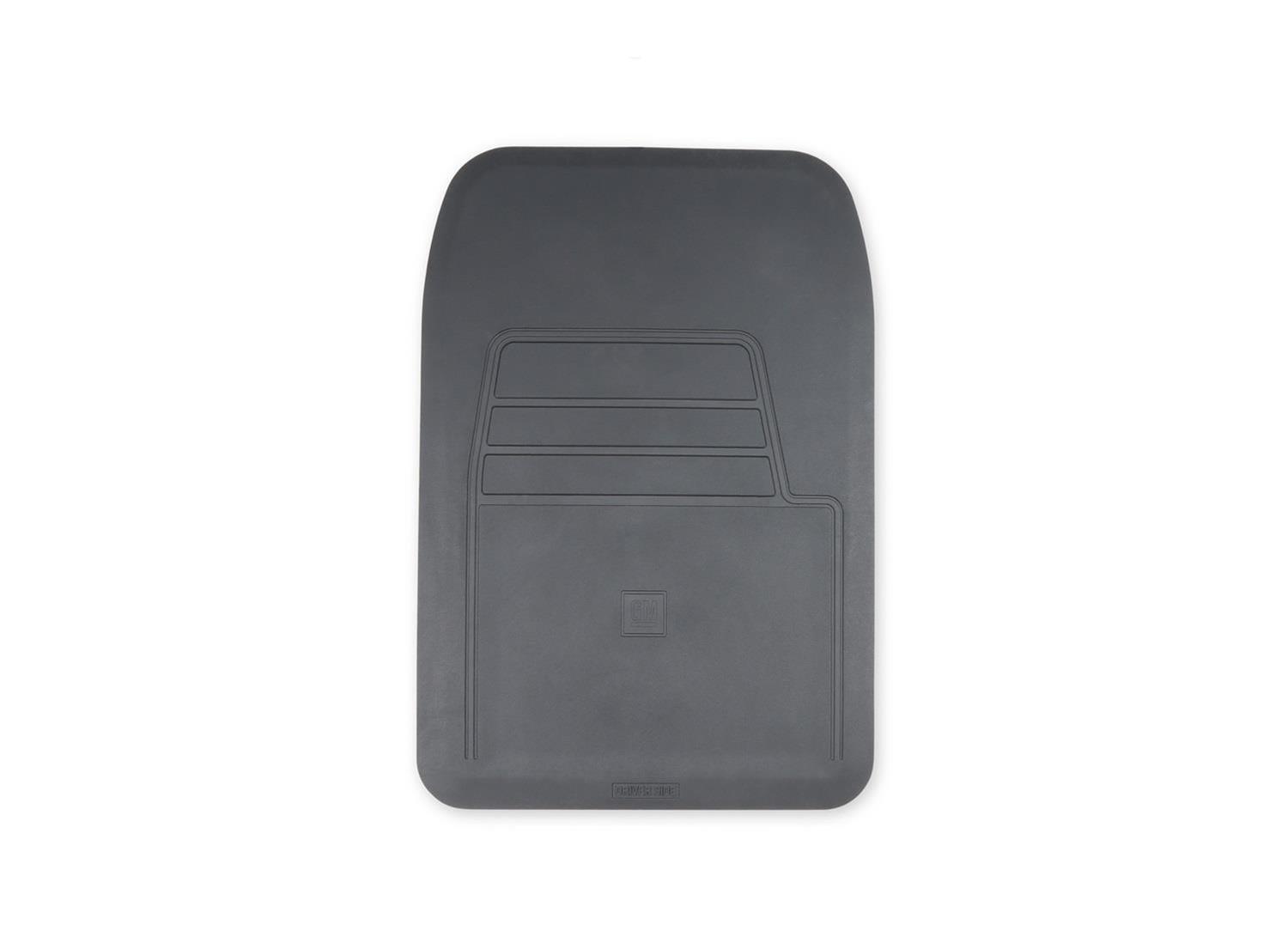 Brothers Trucks Floor Mats 05-200 Mats, PVC Rubber, Chevy GMC, Front, Black, Pair thumbnail 3