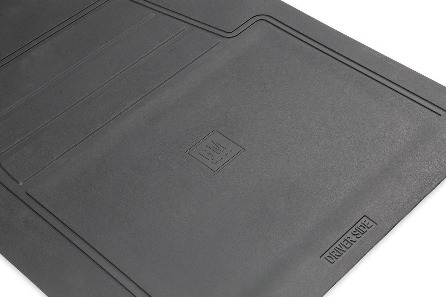 Brothers Trucks Floor Mats 05-200 Mats, PVC Rubber, Chevy GMC, Front, Black, Pair thumbnail 5
