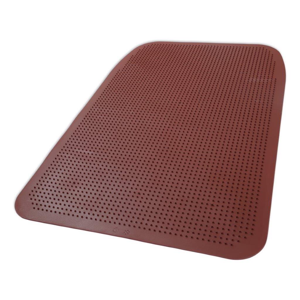 Brothers Trucks Floor Mats 05-200MN Mats, Classic Truck, Front Seat, PVC Rubber, Maroon, Chevy, GMC, Pair thumbnail 2