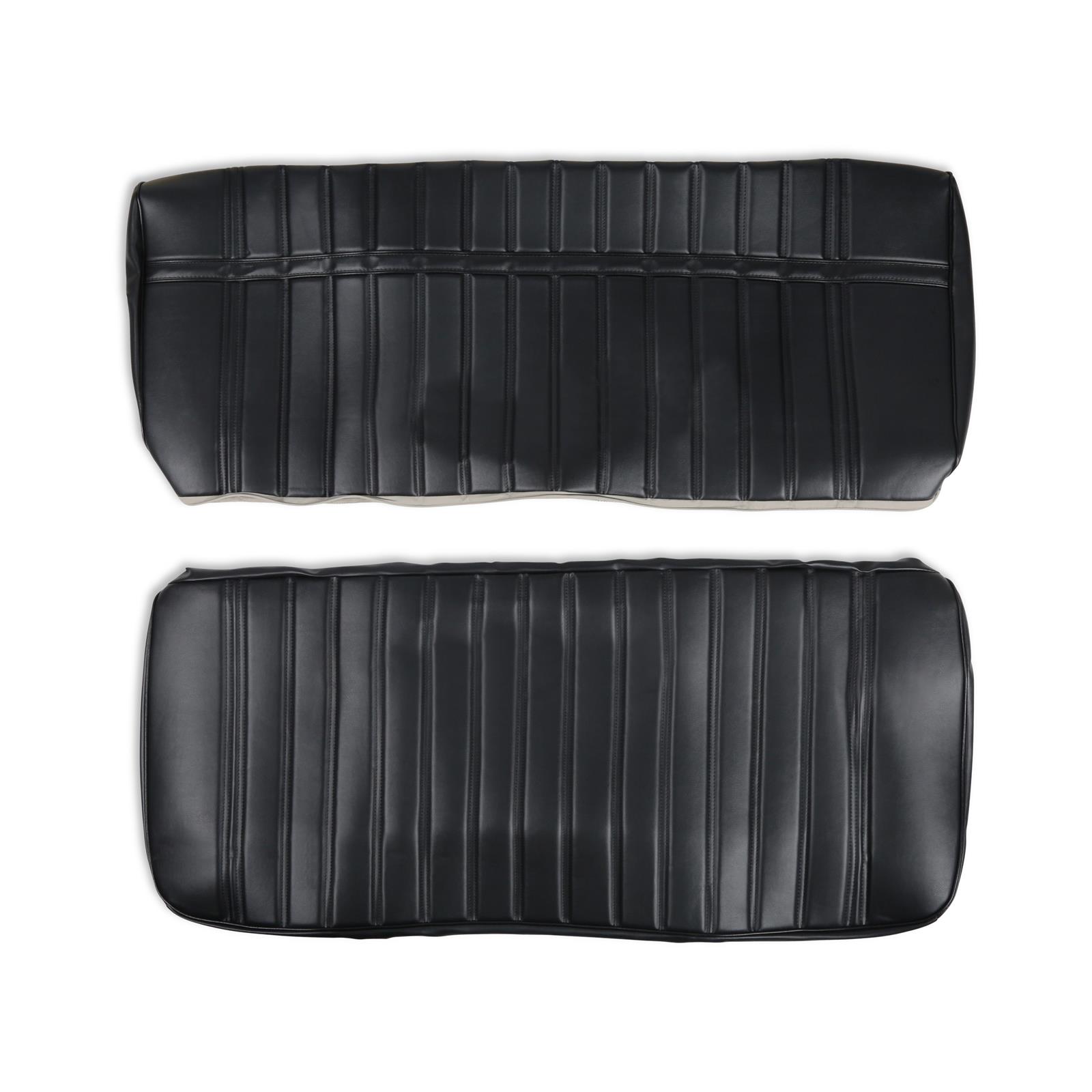 Brothers Trucks Seat Upholstery 05-287 Upholstery, Bench Type, Vinyl, Navy, Madrid Grain, Chevrolet, GMC, Each thumbnail 3