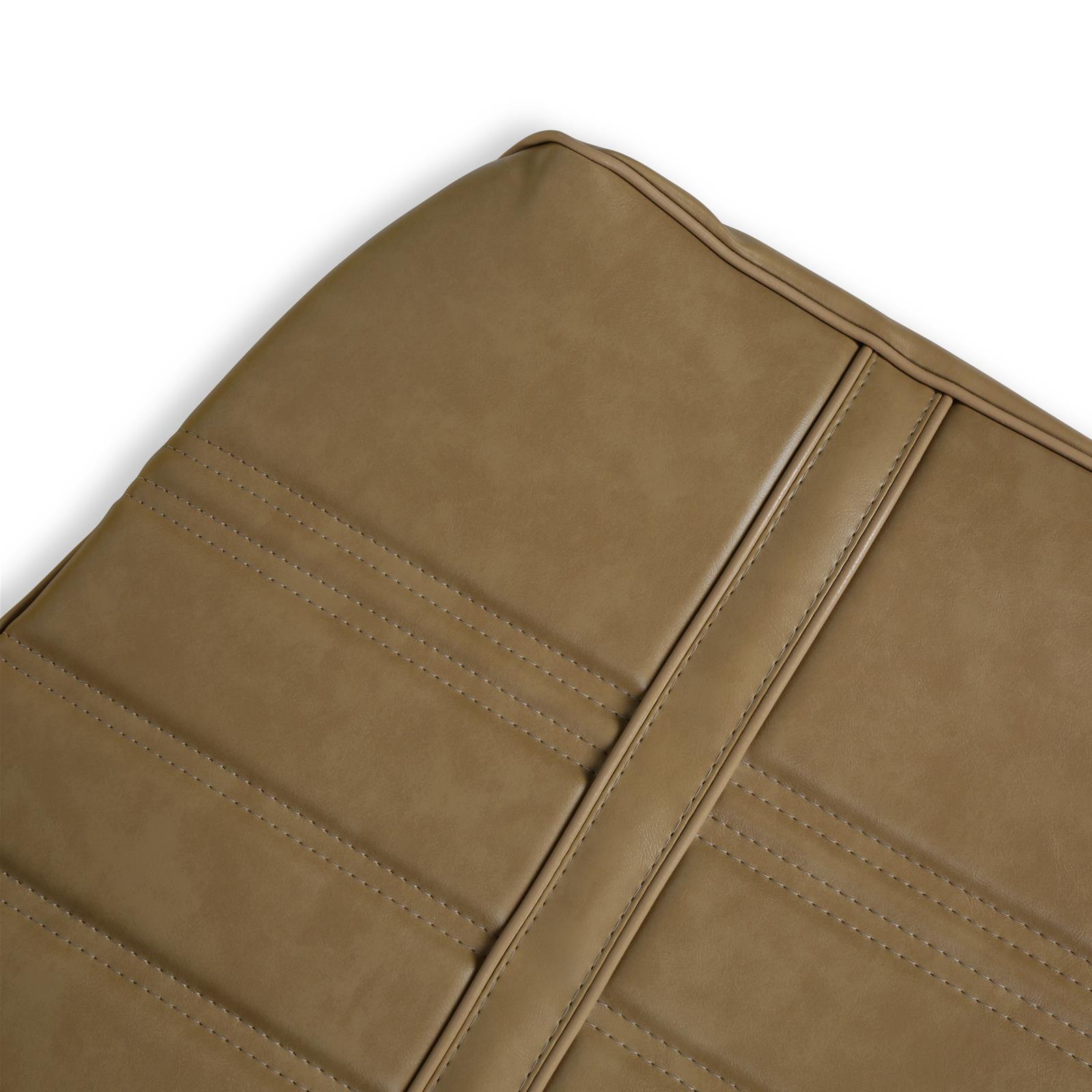 Brothers Trucks Seat Upholstery 05-288 Upholstery, Bench Type, Vinyl, Tan, Madrid Grain, Chevrolet, GMC, Each thumbnail 2