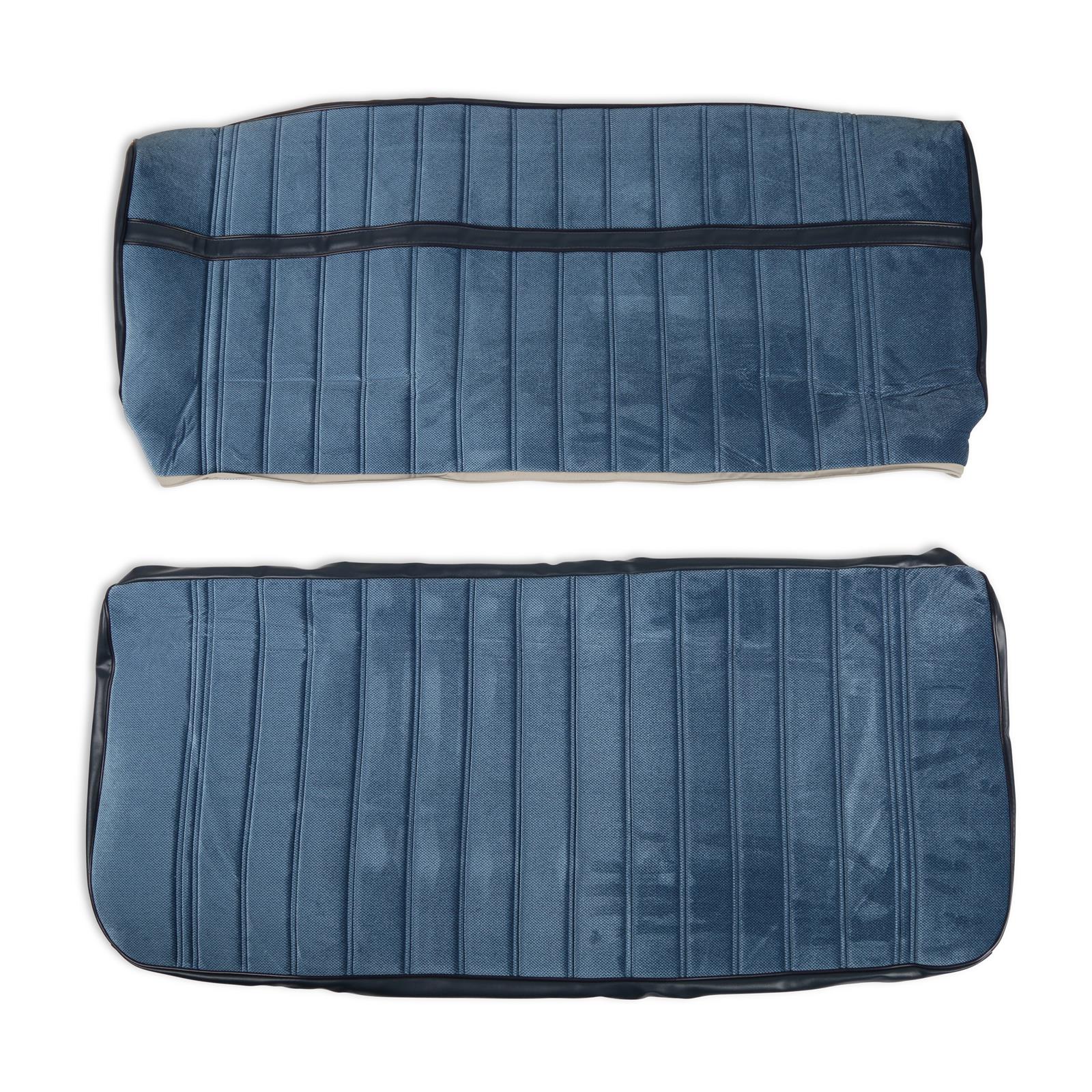 Brothers Trucks Seat Upholstery 05-292 SEAT UPHOLSTERY, 1973-1980 C/K SEAT UPH VINYL/CLOTH BLUE thumbnail 3