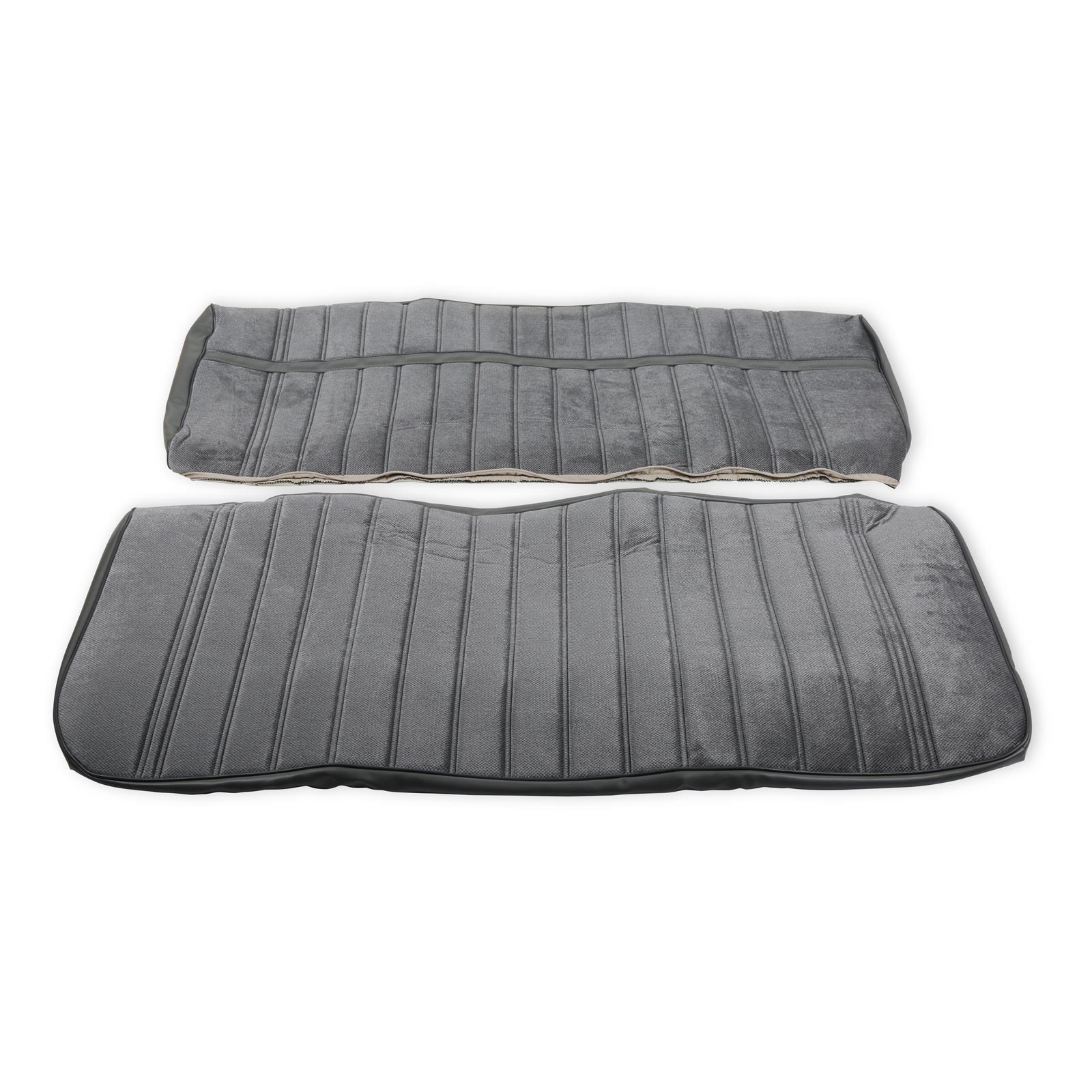 Brothers Trucks Seat Upholstery 05-294 SEAT UPHOLSTERY, 1973-80 C/K SEAT UPH VNYL/CLTH GREY/CHAR thumbnail 4