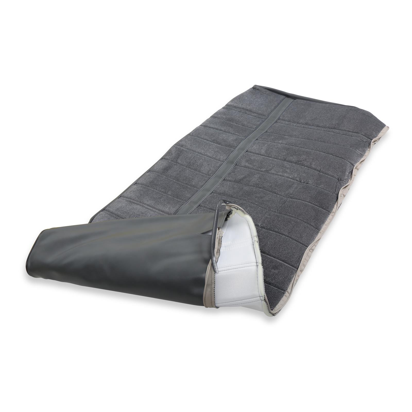 Brothers Trucks Seat Upholstery 05-294 SEAT UPHOLSTERY, 1973-80 C/K SEAT UPH VNYL/CLTH GREY/CHAR thumbnail 5