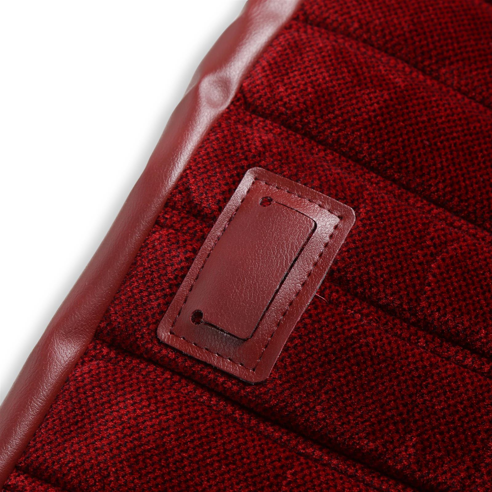 Brothers Trucks Seat Upholstery 05-296 PLEAT, 1981-87 C/K FULL PLT VINYL/CLOTH MAR/BUR
