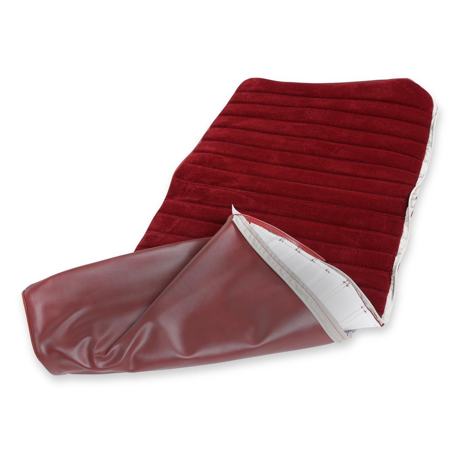 Brothers Trucks Seat Upholstery 05-296 PLEAT, 1981-87 C/K FULL PLT VINYL/CLOTH MAR/BUR thumbnail 4