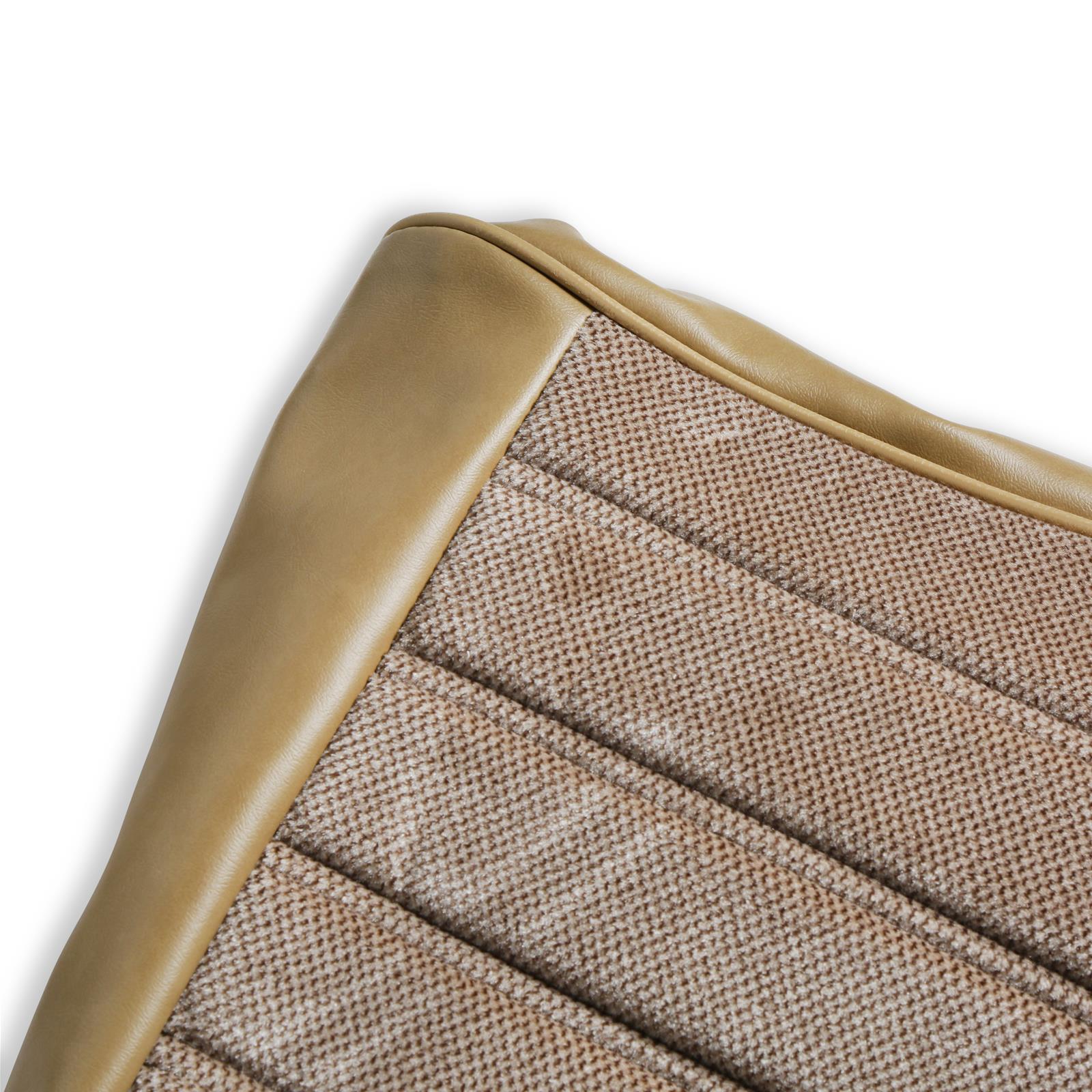Brothers Trucks Seat Upholstery 05-298 PLEAT, 1981-87 C/K FULL PLT SEAT VINYL/CLTH TAN thumbnail 3