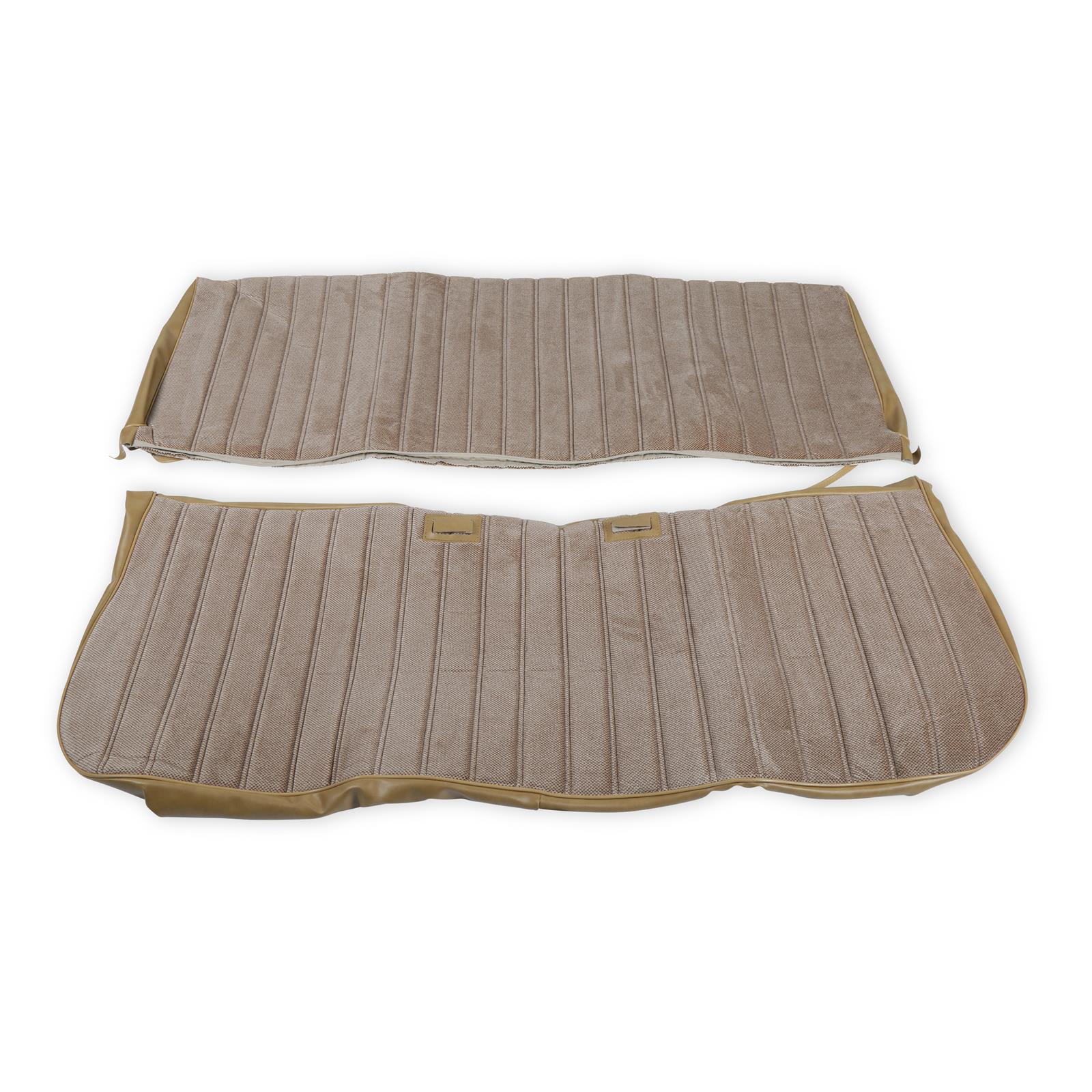 Brothers Trucks Seat Upholstery 05-298 PLEAT, 1981-87 C/K FULL PLT SEAT VINYL/CLTH TAN thumbnail 4