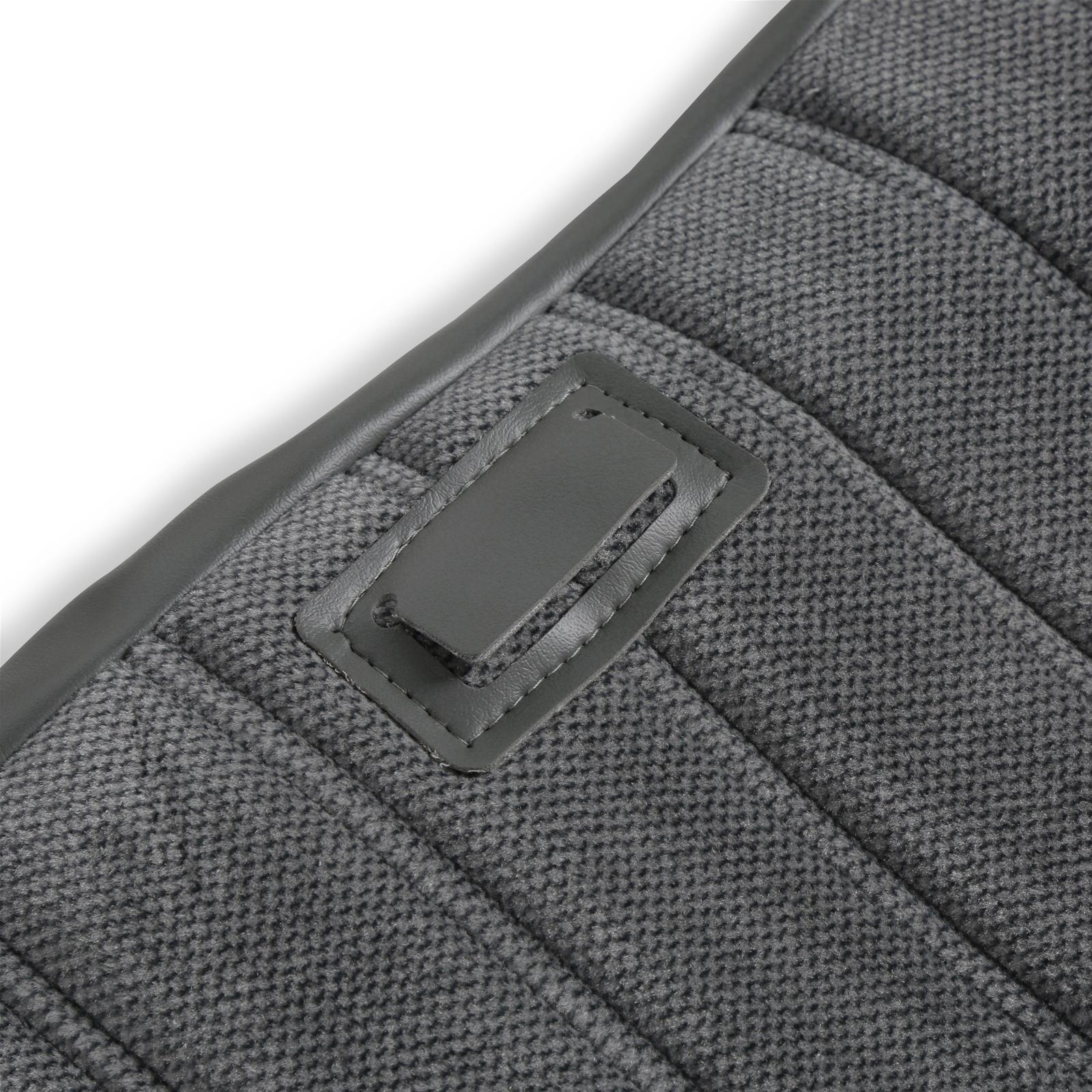 Brothers Trucks Seat Upholstery 05-299 PLEAT, 1981-87 C/K FULL PLT VINYL/CLTH GRY/CHAR