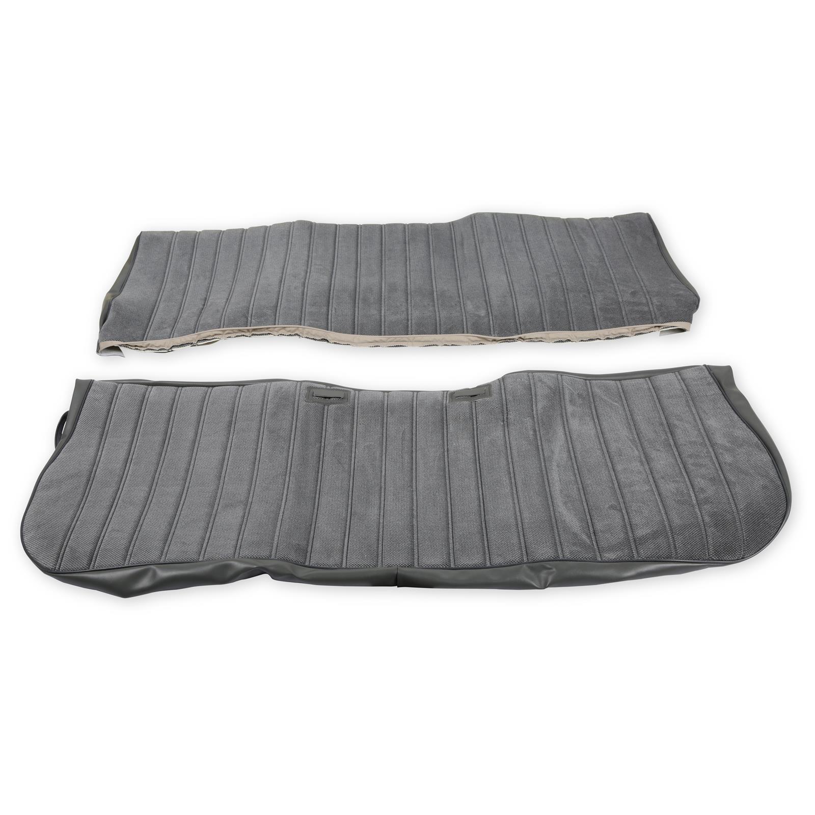 Brothers Trucks Seat Upholstery 05-299 PLEAT, 1981-87 C/K FULL PLT VINYL/CLTH GRY/CHAR thumbnail 4