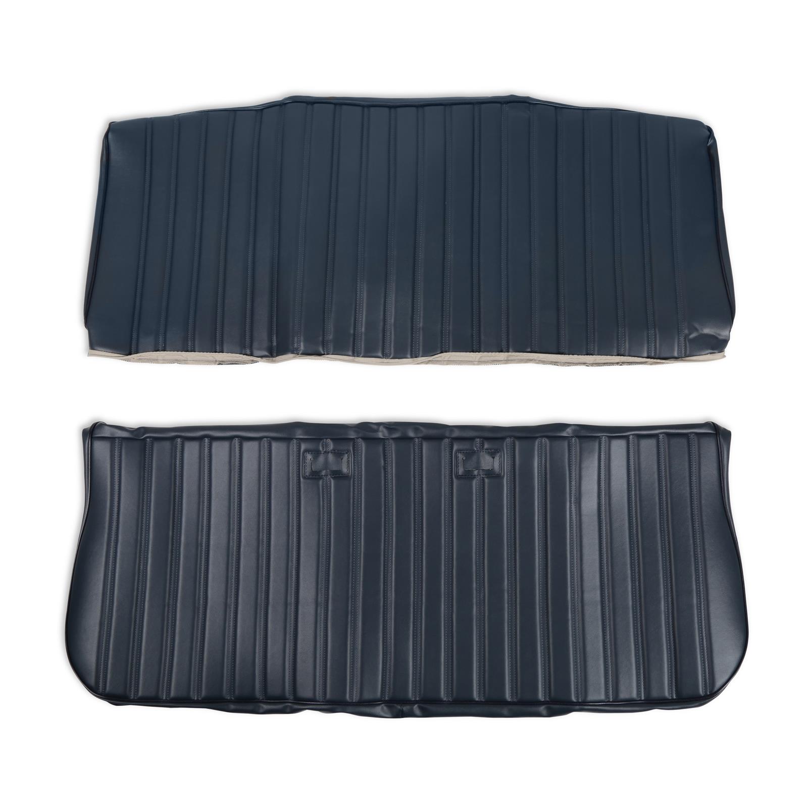 Brothers Trucks Seat Upholstery 05-302 PLEAT, 1981-1987 C/K FULL PLEAT SEAT VINYL BLU thumbnail 3