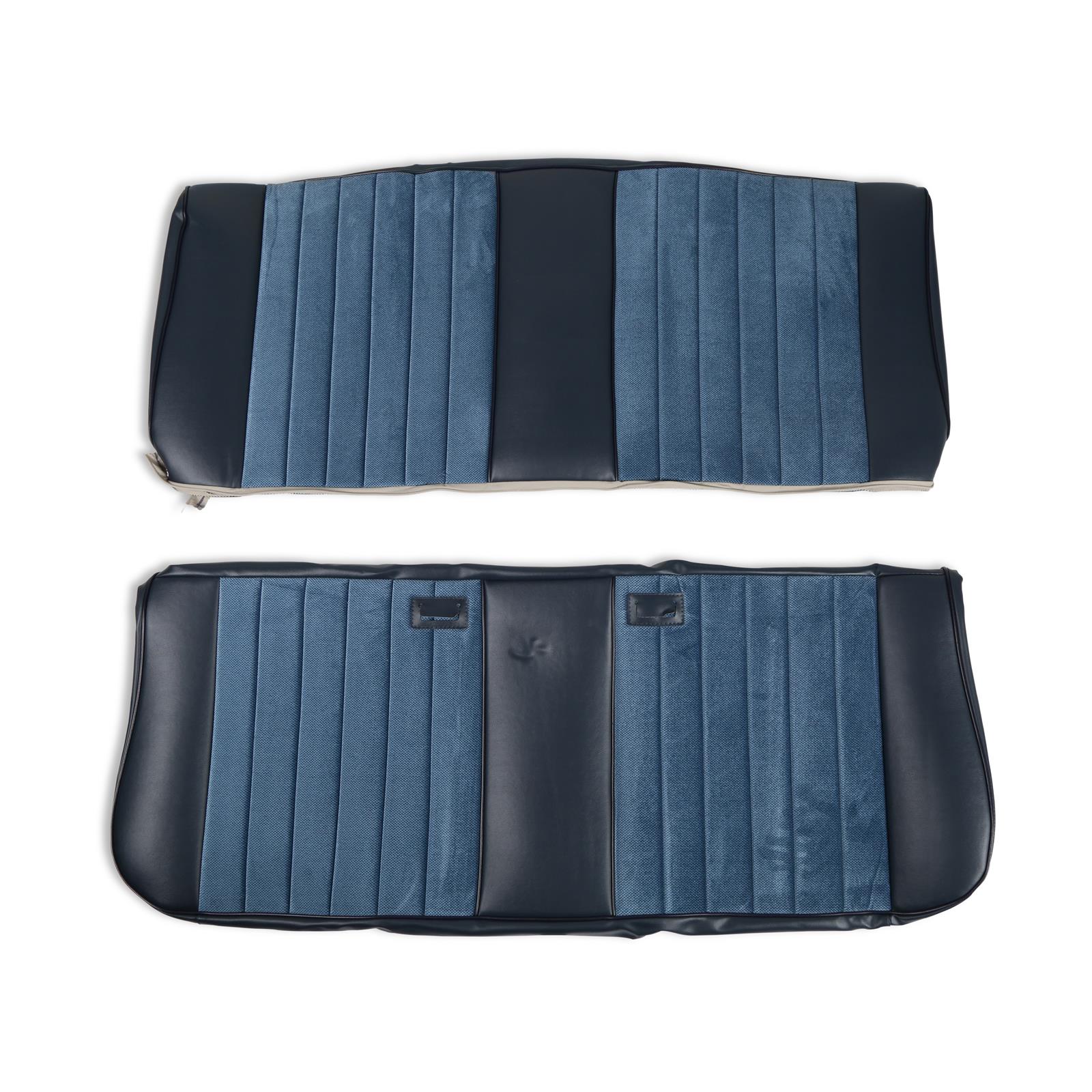 Brothers Trucks Seat Upholstery 05-312 PLEAT, 1981-87 C/K STD PLEAT SEAT VNYL/CLTH BLU thumbnail 2