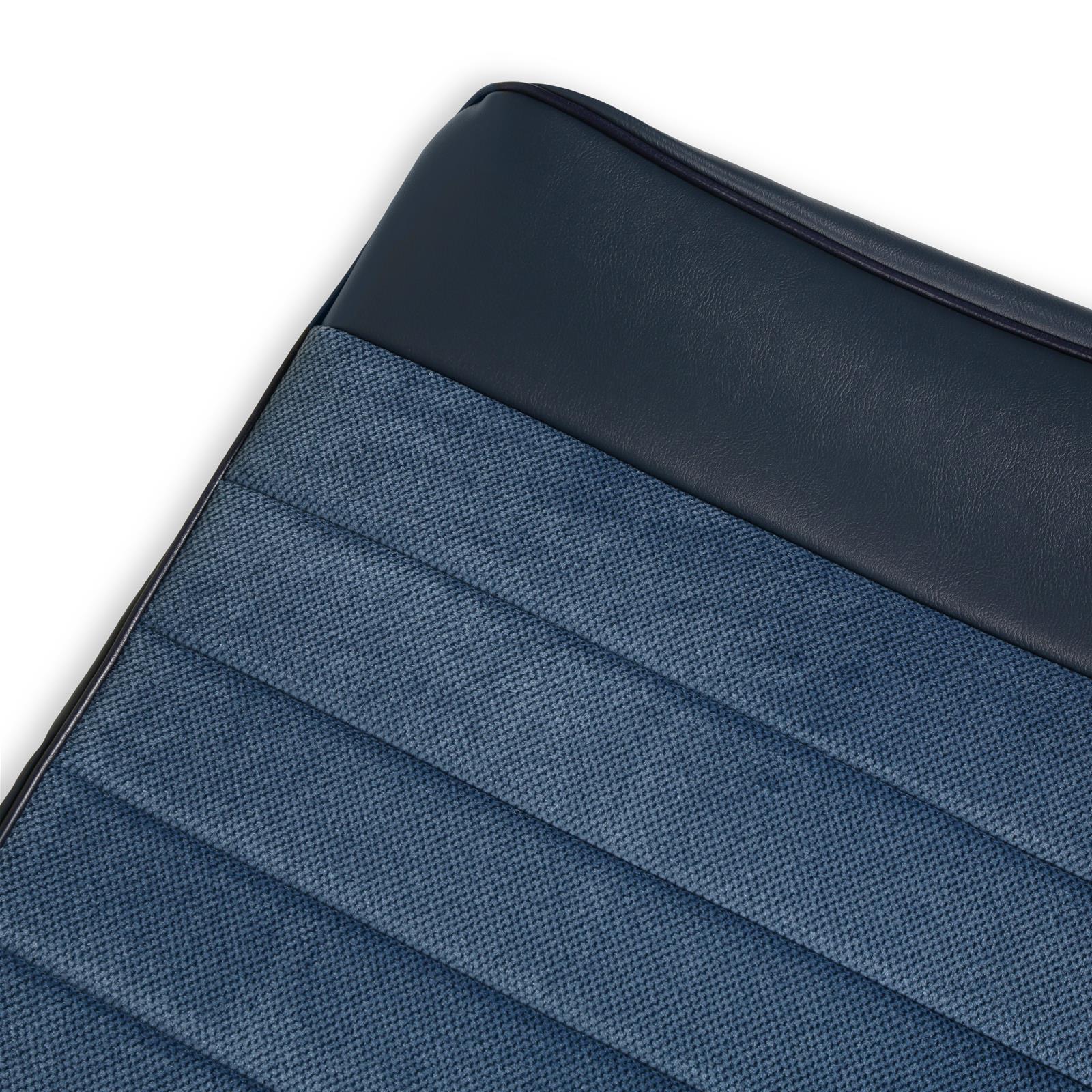 Brothers Trucks Seat Upholstery 05-312 PLEAT, 1981-87 C/K STD PLEAT SEAT VNYL/CLTH BLU