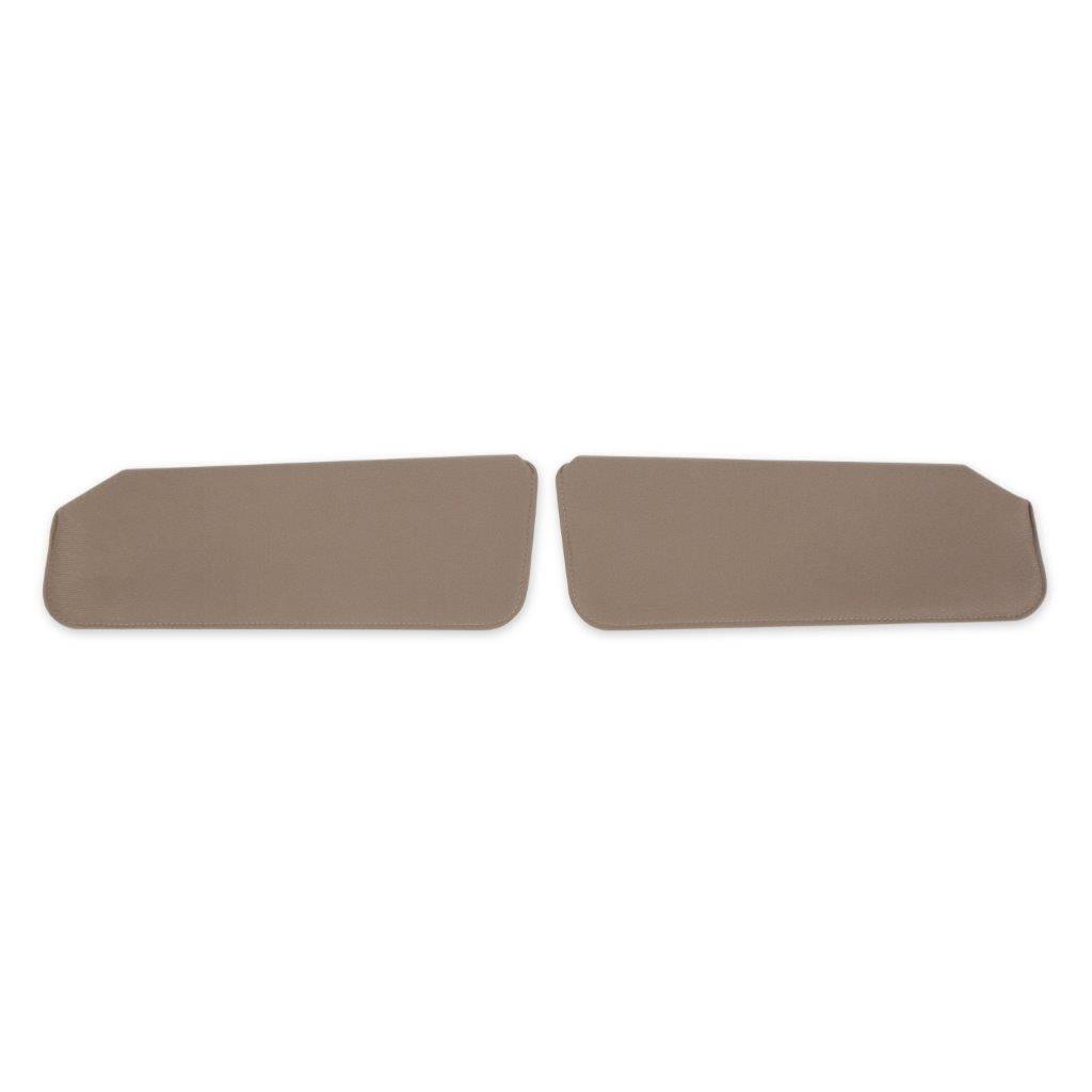 Brothers Trucks Foamback Sunvisors 05-347 Interior Sunvisors, Foam Back, Cloth, Tan, Chevy, GMC, Pair thumbnail 2