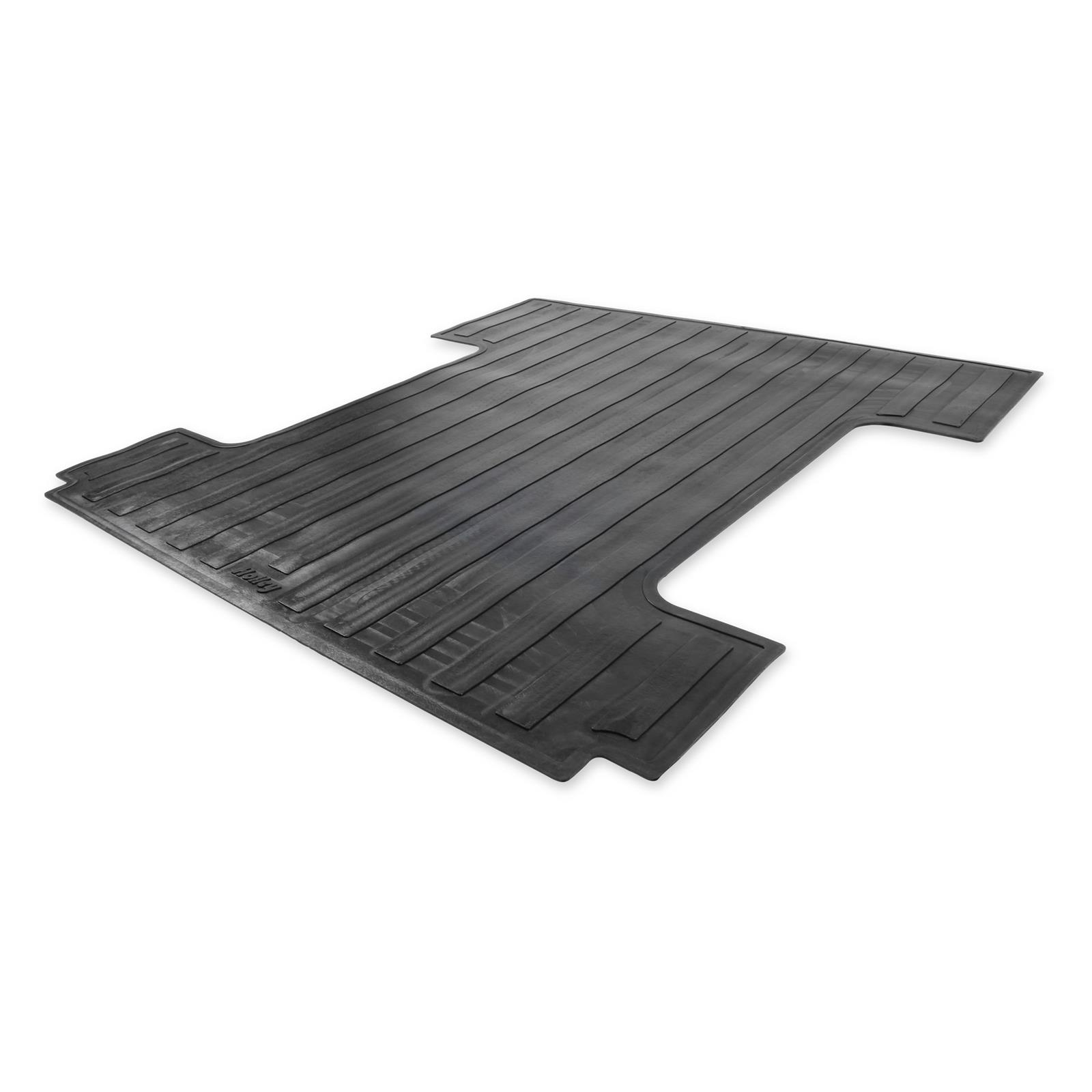 Brothers Trucks Heavy-Duty Bed Mats for 1967-1972 F-100, F-250, F-350 - 06-6772FBM Mats, Classic Mats, Rubber, Black, Holley Logo, 78.00 in. Length, Fleetside/Styleside, Ford, Each thumbnail 5