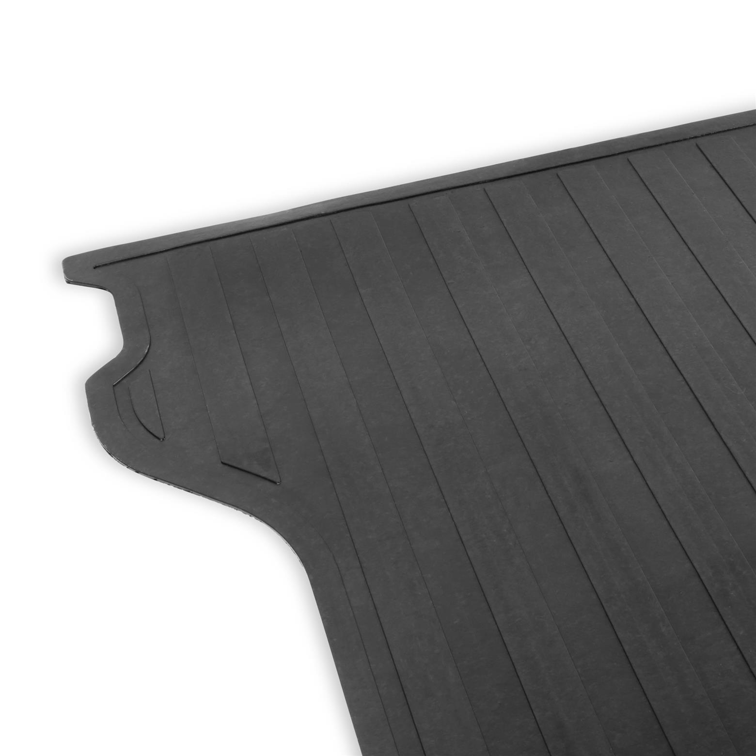 Brothers Trucks Heavy-Duty Bed Mats 06-7379FBM Mats, Classic Mats, Rubber, Black, Holley Logo, Fits Short Models Only, Does Not Fit Stepside/Flareside, Ford, Each thumbnail 6