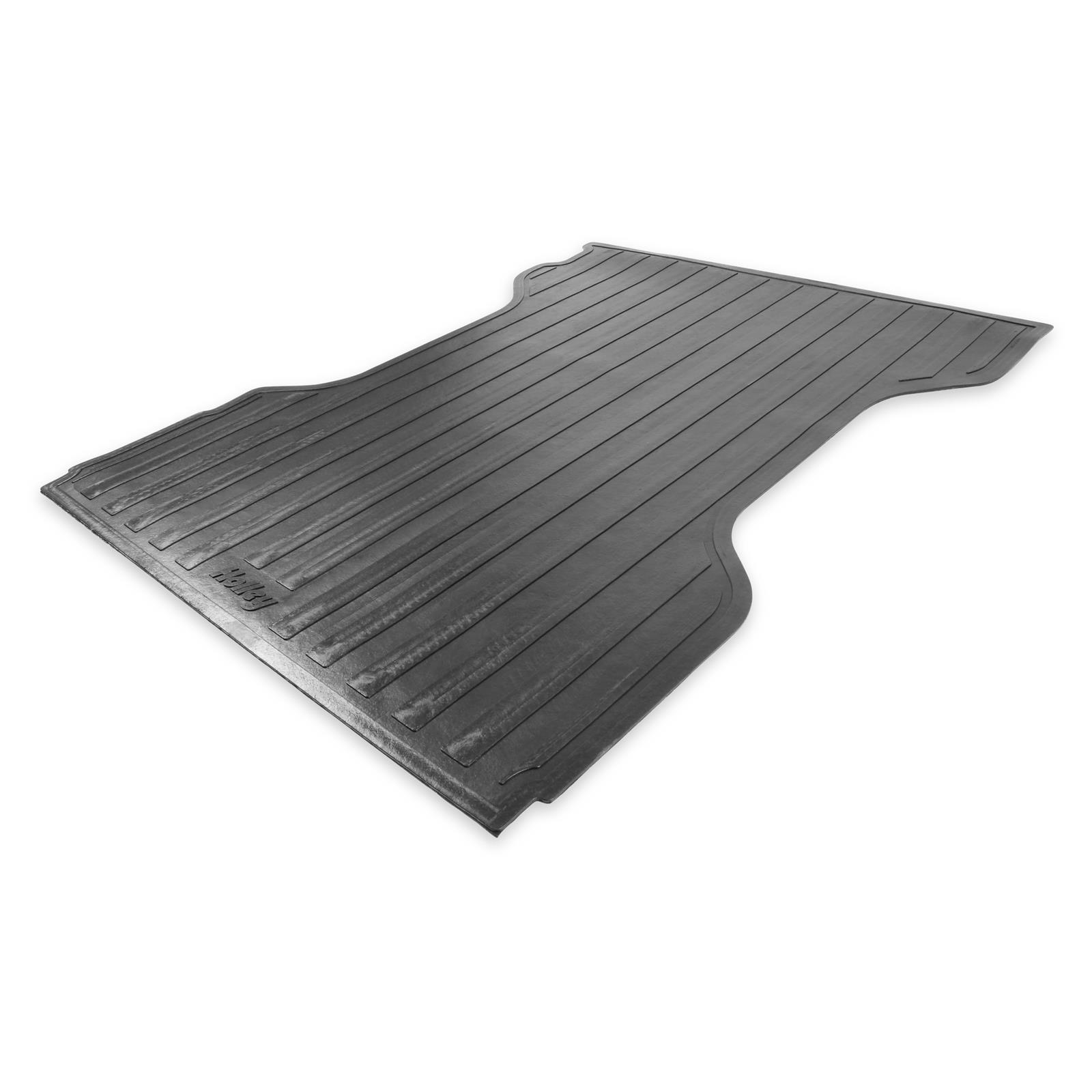 Brothers Trucks Heavy-Duty Bed Mats 06-7379FBM Mats, Classic Mats, Rubber, Black, Holley Logo, Fits Short Models Only, Does Not Fit Stepside/Flareside, Ford, Each thumbnail 4