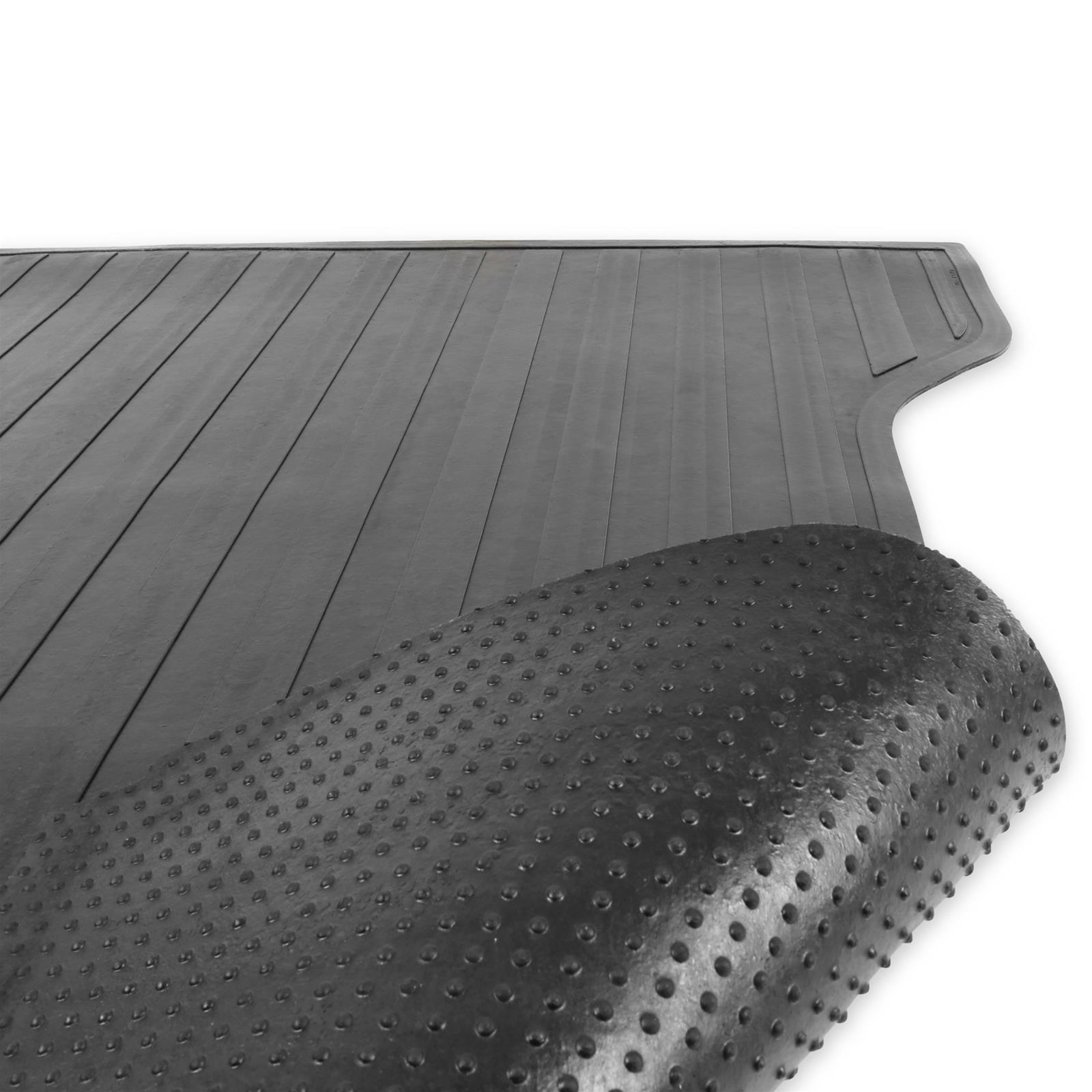 Brothers Trucks Heavy-Duty Bed Mats 06-7379FBM Mats, Classic Mats, Rubber, Black, Holley Logo, Fits Short Models Only, Does Not Fit Stepside/Flareside, Ford, Each thumbnail 2
