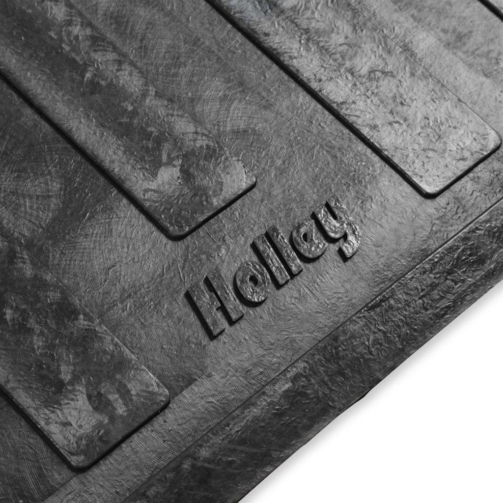 Brothers Trucks Heavy-Duty Bed Mats for 1978-1987 CABALLERO, EL CAMINO - 06-7887BM Mat, Heavy-Duty, Rubber, Black, Holley Logo, Chevrolet, GMC, Each