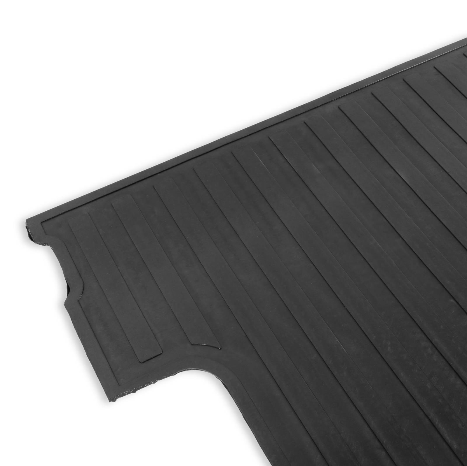 Brothers Trucks Heavy-Duty Bed Mats 06-8898BM Mat, Heavy-Duty, Rubber, Black, Holley Logo, 78.00 in. Length, Fleetside/Styleside, Chevrolet, GMC, Each thumbnail 6