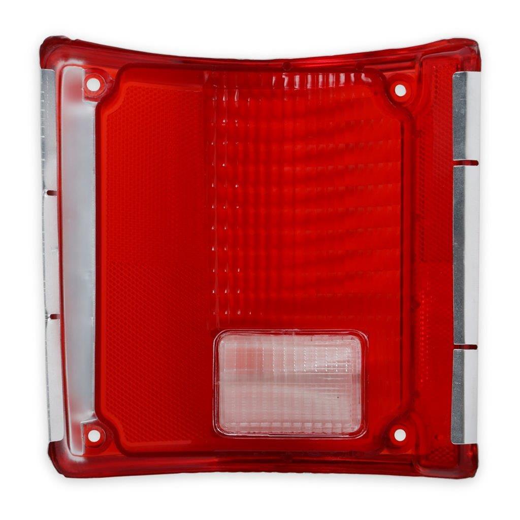 Brothers Trucks Tail Lamp Lenses 07-105 Taillight Components, Lens, Chrome Ring, Right, Chevy, GMC, Each