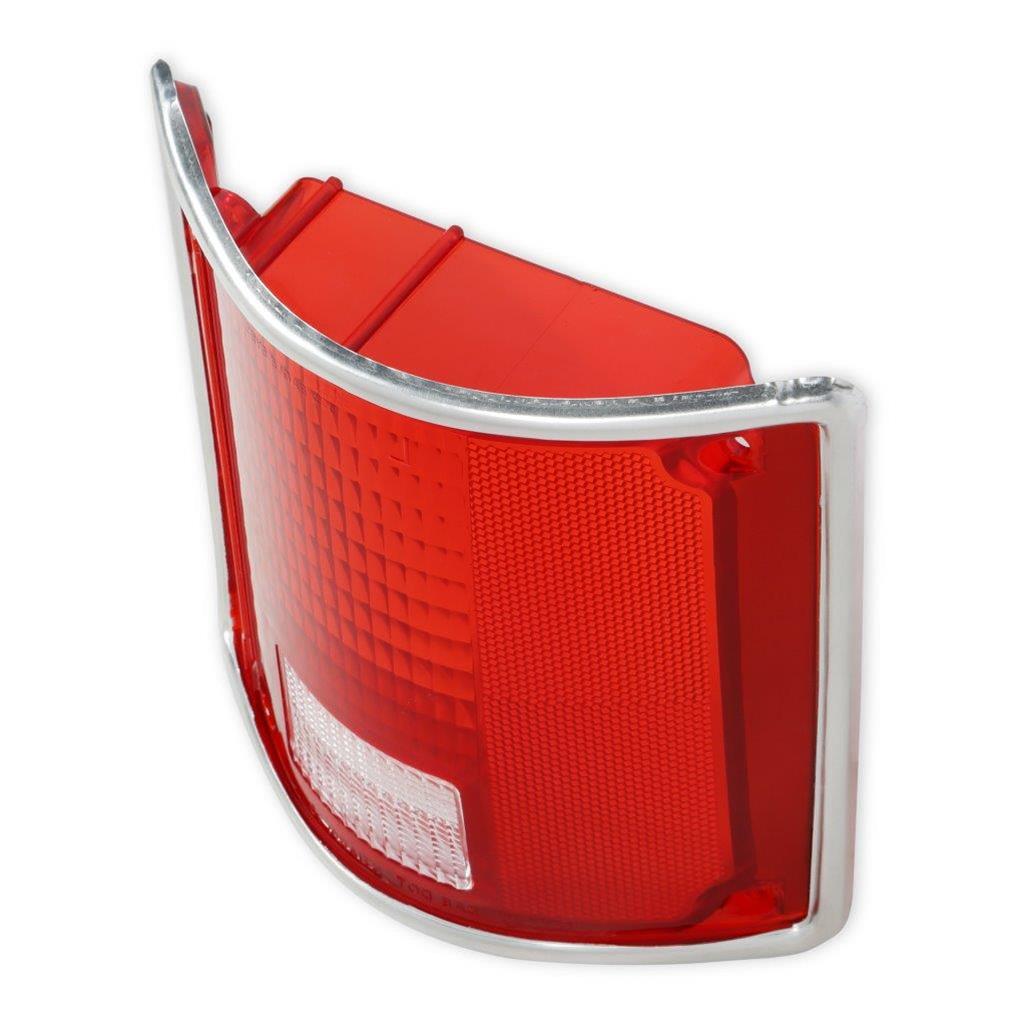 Brothers Trucks Tail Lamp Lenses 07-105 Taillight Components, Lens, Chrome Ring, Right, Chevy, GMC, Each thumbnail 2